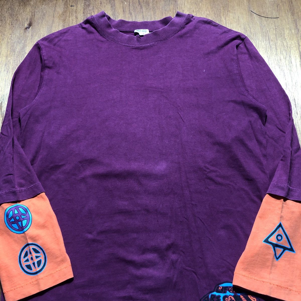 Kenzo × Nigo Kenzo LongSleeve T-Shirt Size US L / EU 52-54 / 3 - 4 Thumbnail