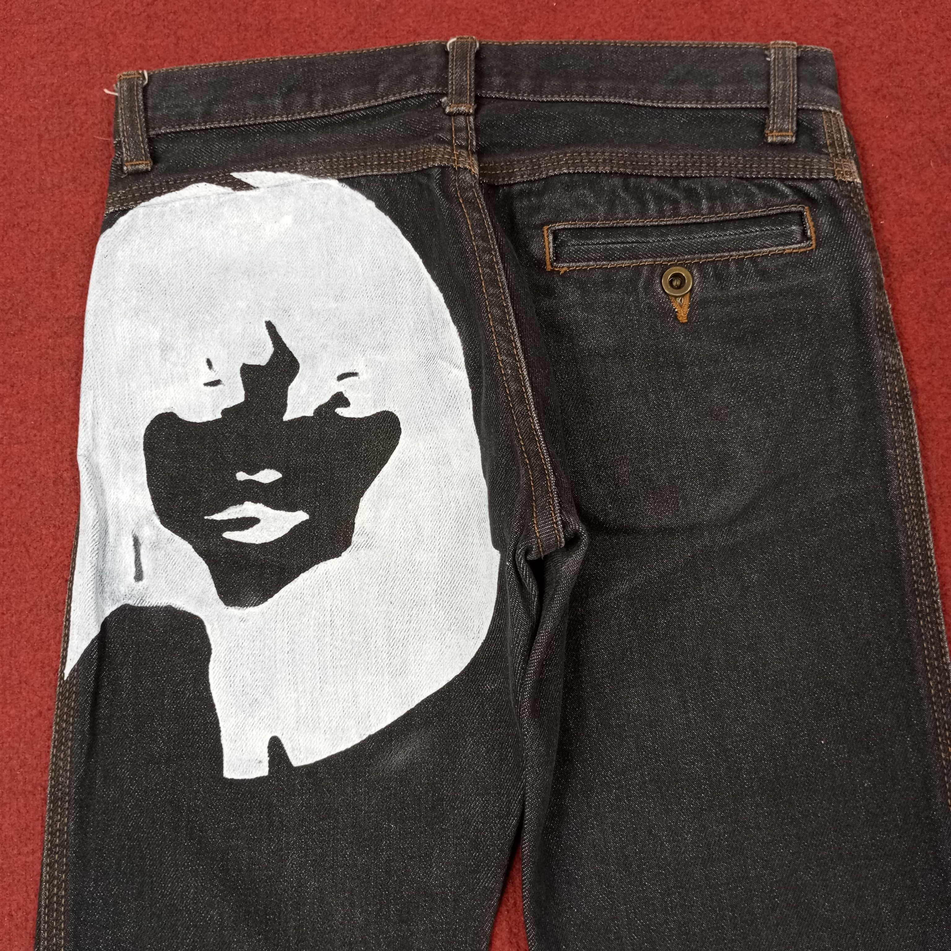 Hysteric Glamour Vintage Hysteric Glamour Custom Art Jeans c244n18 Size 26" / US 2 / IT 38 - 2 Thumbnail