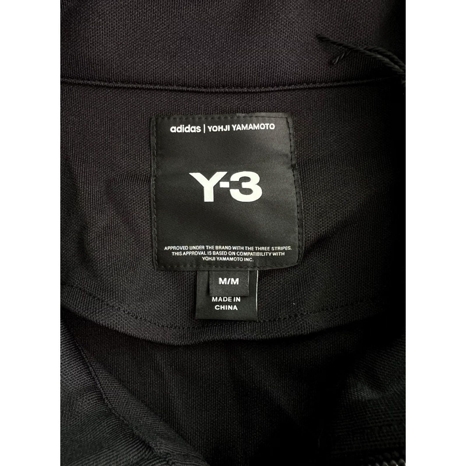 Yohji Yamamoto ADIDAS x YOHJI YAMAMOTO Y-3 3 STRIPES TRACK TOP BLACK JACKET WOMEN'S SIZE M Size M / US 6-8 / IT 42-44 - 6 Thumbnail