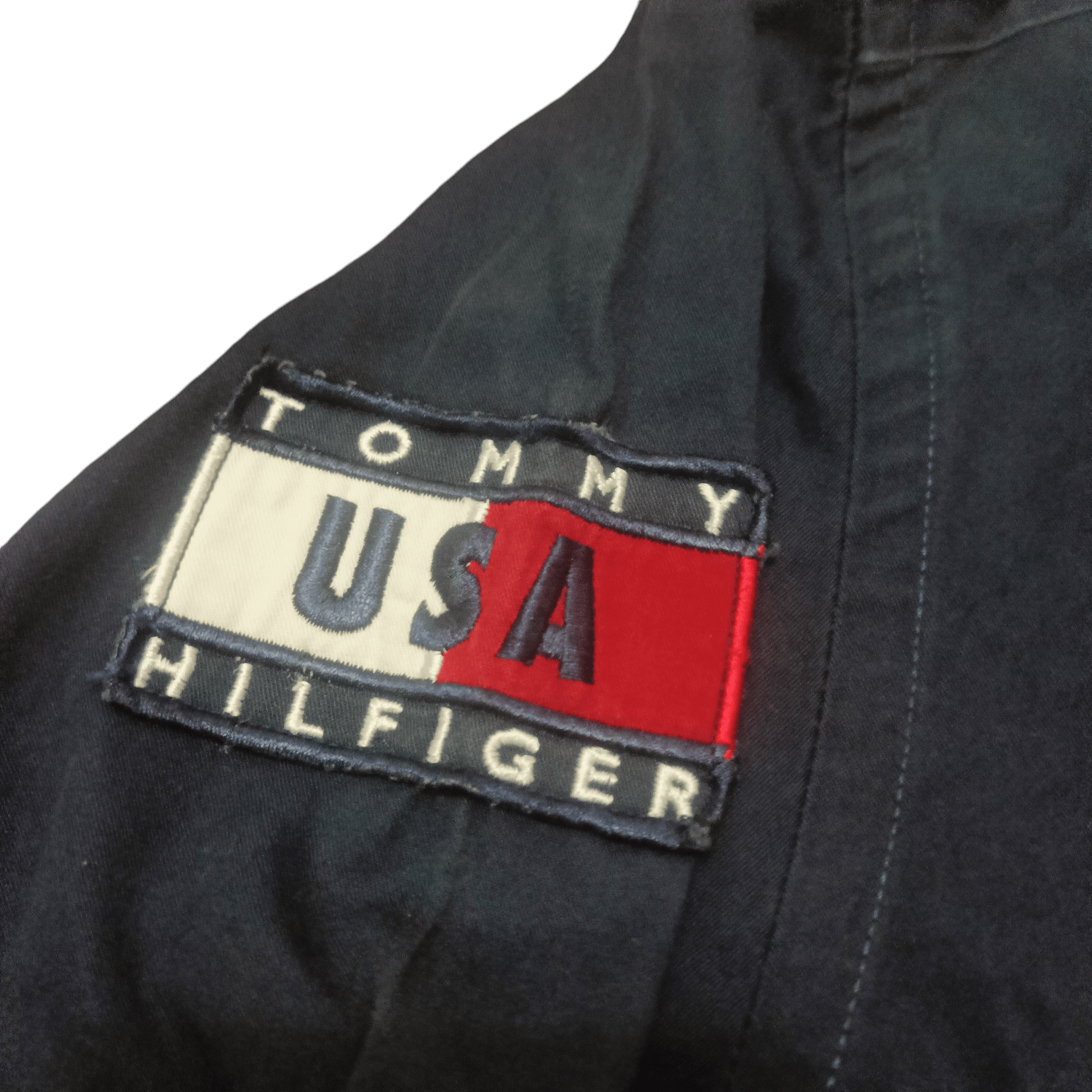 Tommy Hilfiger Rare tommy hilfiger international Games USA 1996 Shirts Size US XL / EU 56 / 4 - 6 Thumbnail