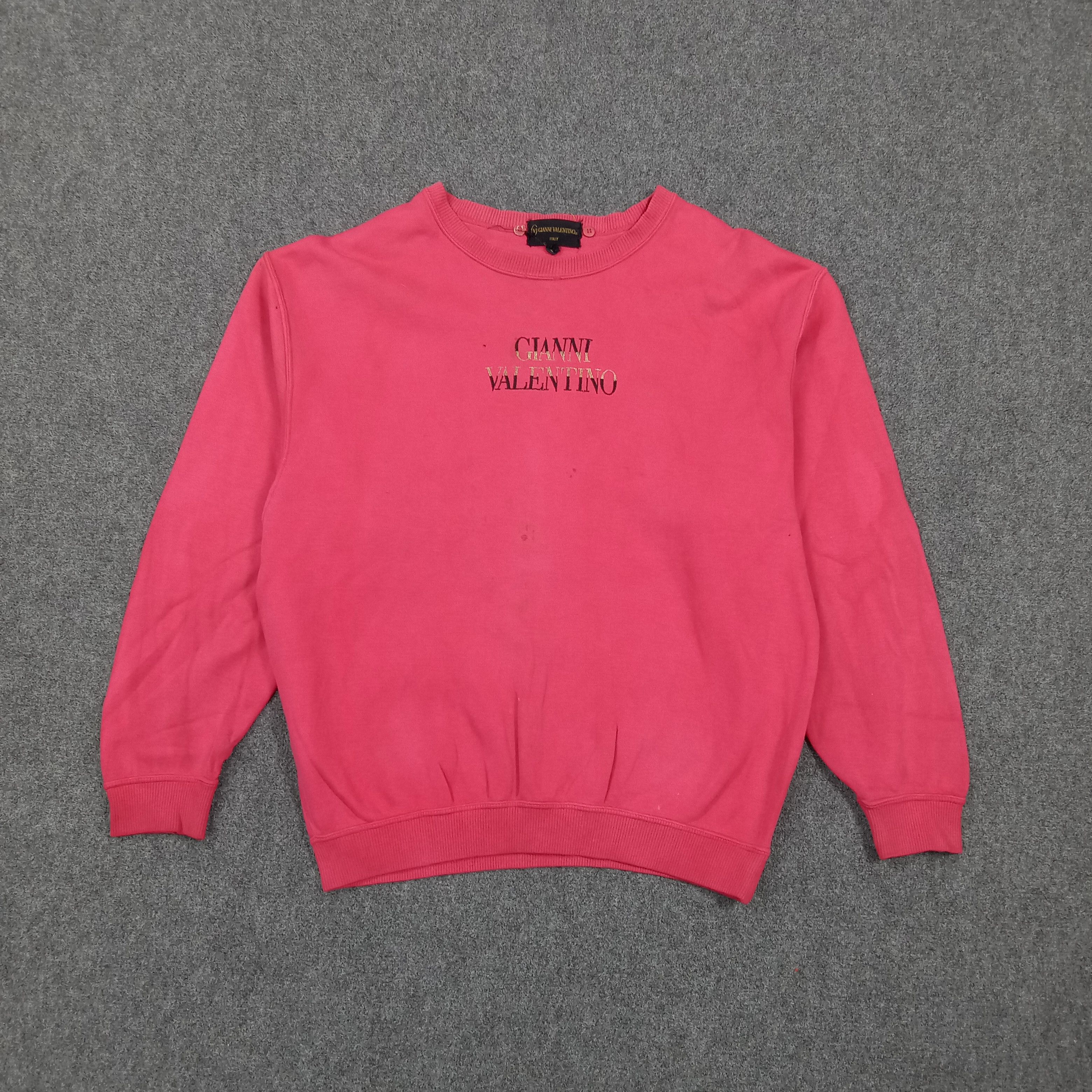 Gianni Valentino Gianni Valentino Embroidery Italy Sweatshirt C277N9 Size US S / EU 44-46 / 1 - 1 Thumbnail