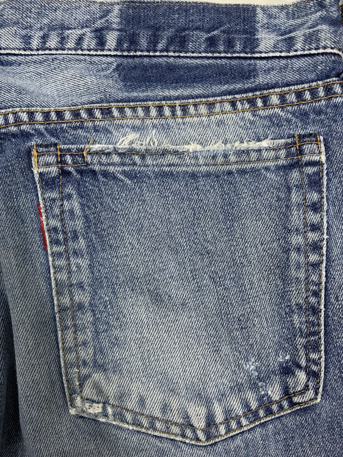 Japanese Brand Vintage Japanese RNA Inc Regular Straight Distressed Jeans Size US 34 / EU 50 - 14 Thumbnail