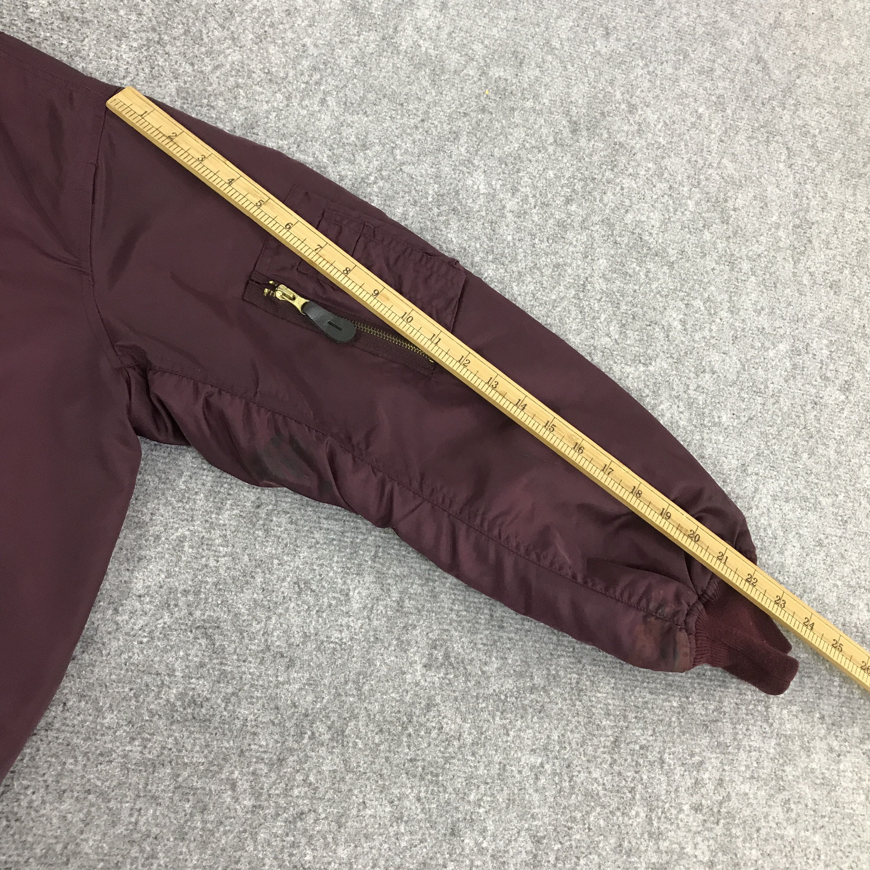 Japanese Brand AIR FORCE TYPE MA-1 DESIGN BOMBER JACKET K104B8 Size US L / EU 52-54 / 3 - 6 Thumbnail