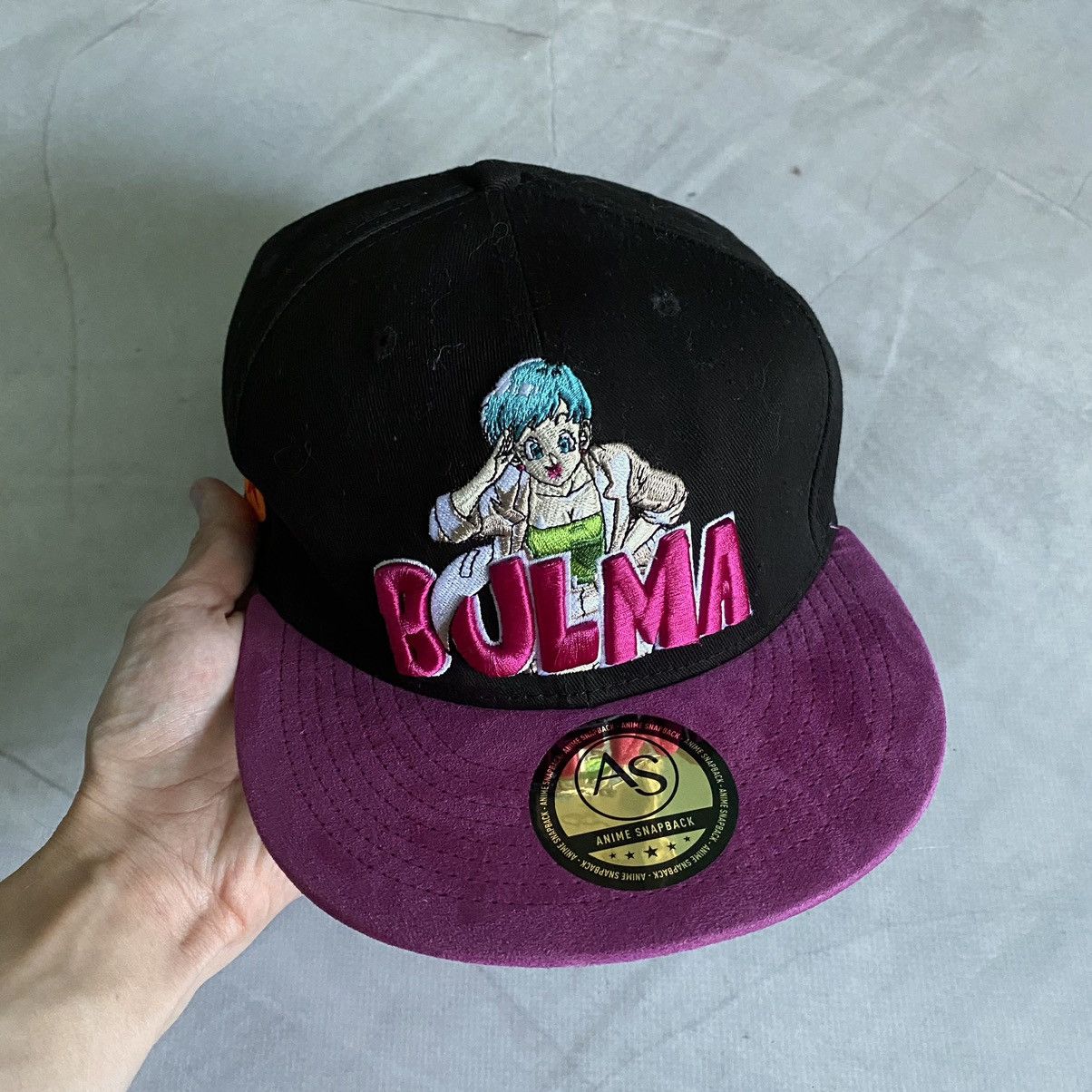 Anime Bulma Dragon Ball Z Embroidered Logo Anime Cap Hat Size ONE SIZE - 2 Thumbnail