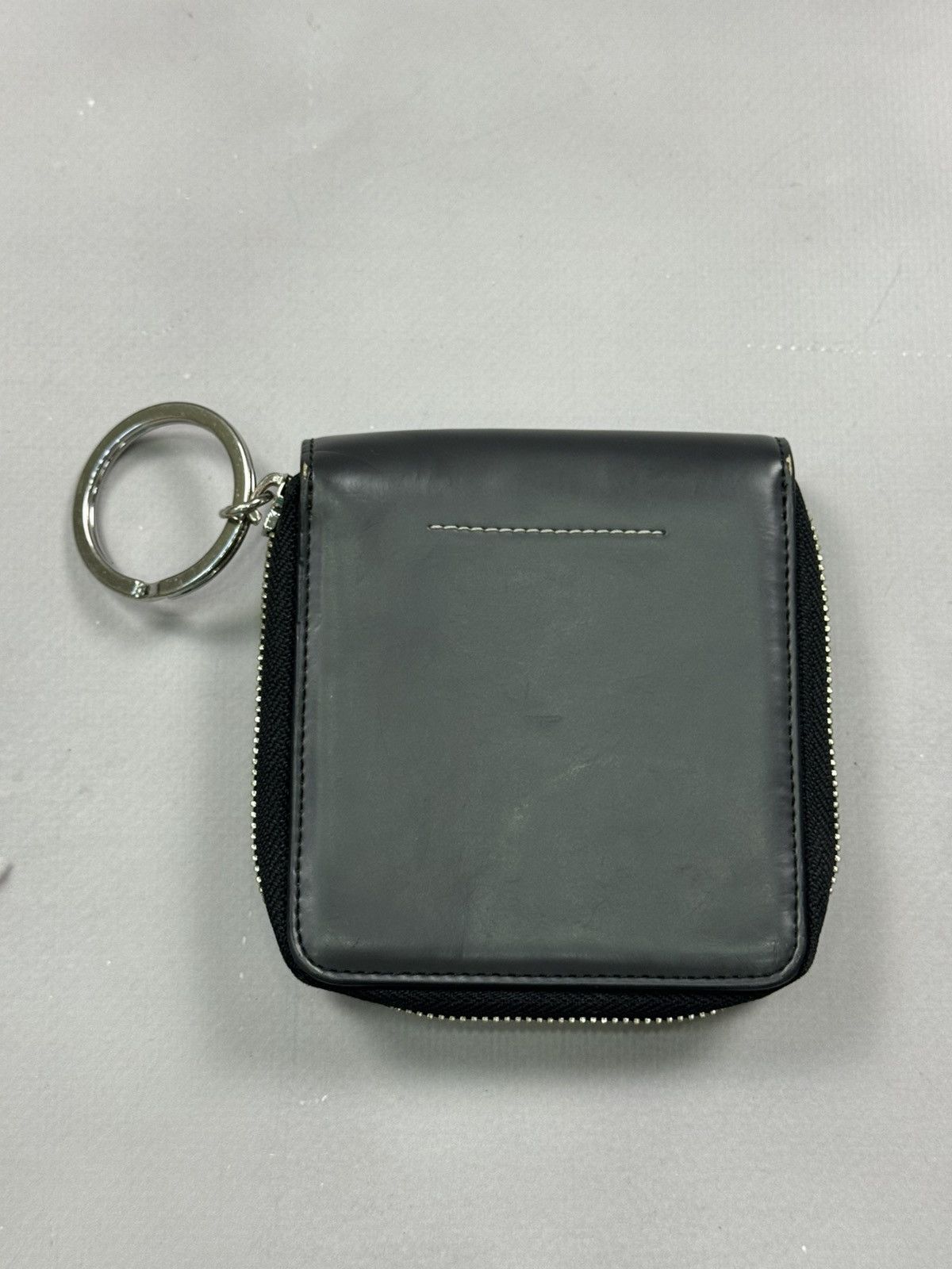 MM6 × Maison Margiela Mm6 Maison Margiela Chart Zip-Up Wallet(Black/OS) Size ONE SIZE - 3 Thumbnail