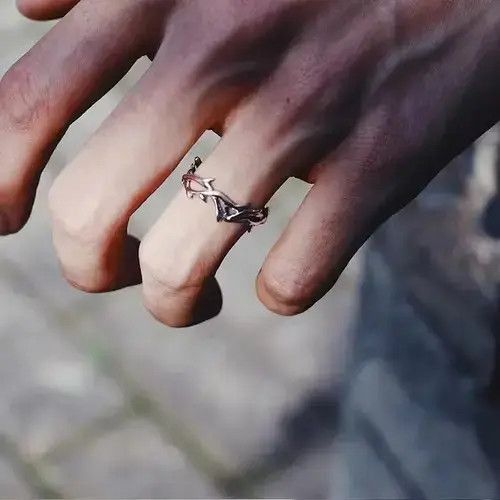 Jewelry × Vintage Adjustable Punk thorns ring Size ONE SIZE - 2 Thumbnail