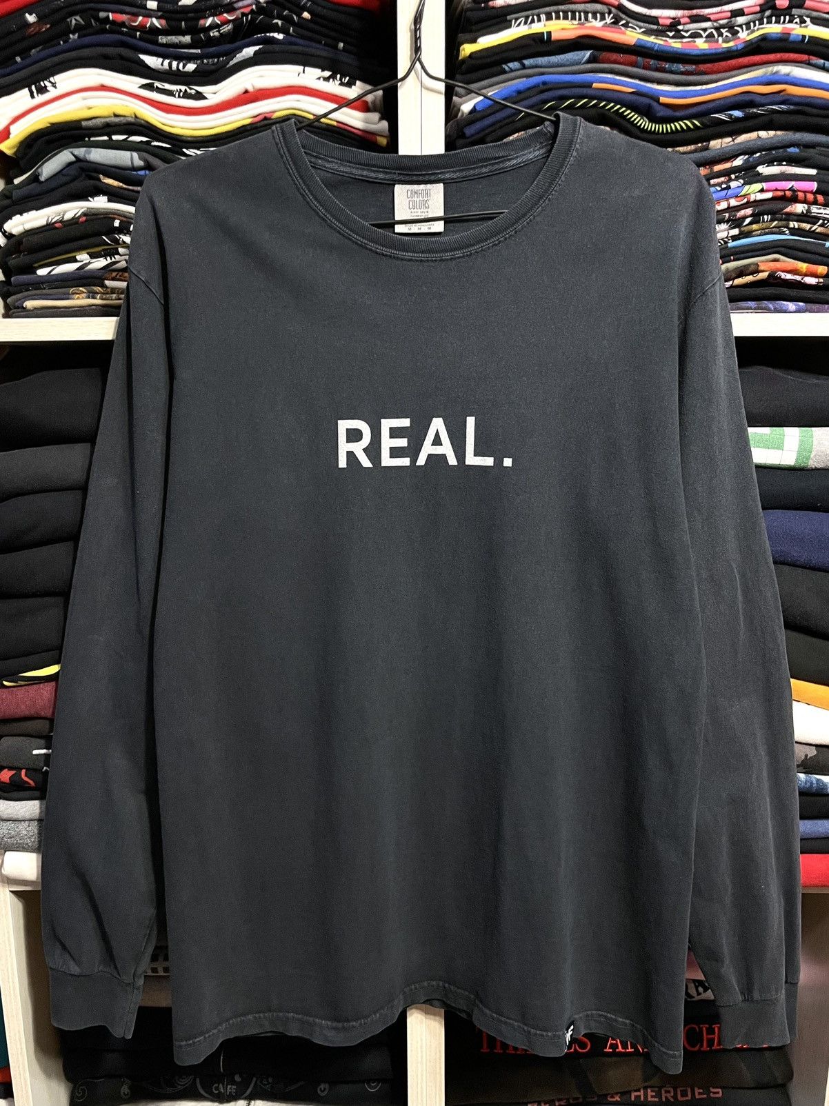 Band Tees NF Real Music Till The Day We Die Faded Long Sleeve T Shirt Size US M / EU 48-50 / 2 - 9 Thumbnail