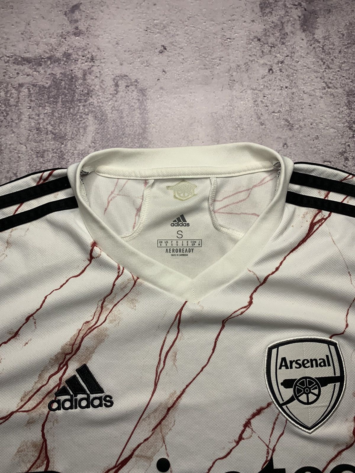 Adidas 20/21 Arsenal Away Shirt Size US S / EU 44-46 / 1 - 6 Thumbnail