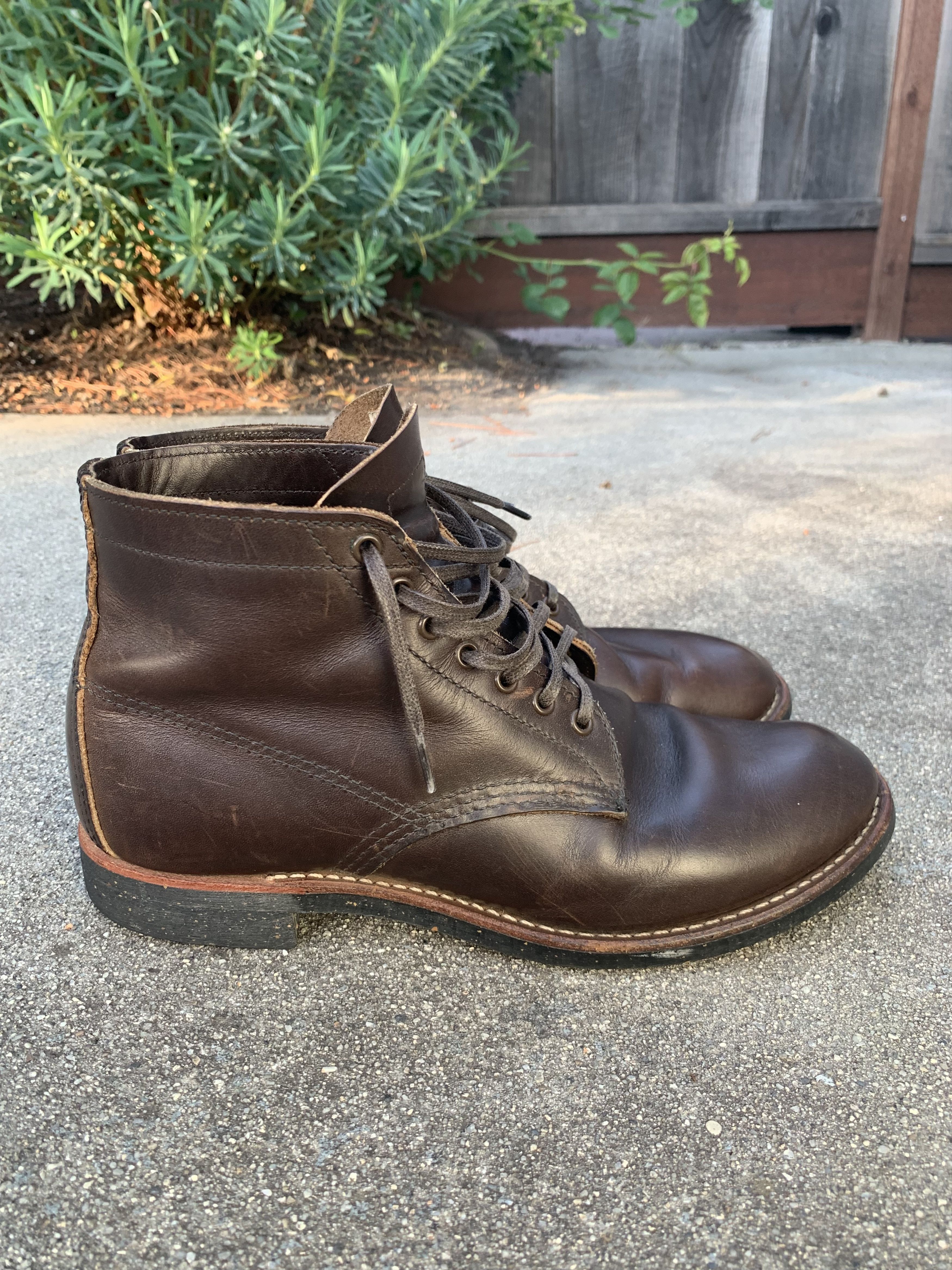 Red Wing Redwing Merchant 8061 Ebony Harness Size US 8 / EU 41 - 2 Thumbnail