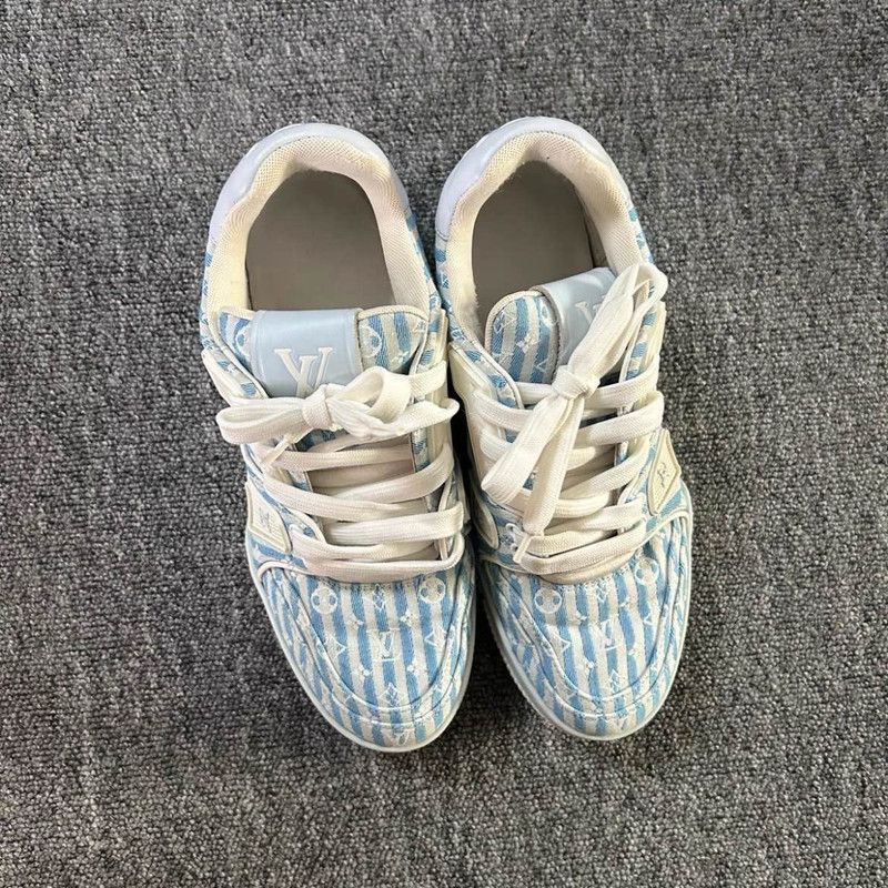 Louis Vuitton Louis Vuitton Fashionable Low-top Trainer Shoes -2508 Size US 7.5 / EU 40-41 - 2 Thumbnail