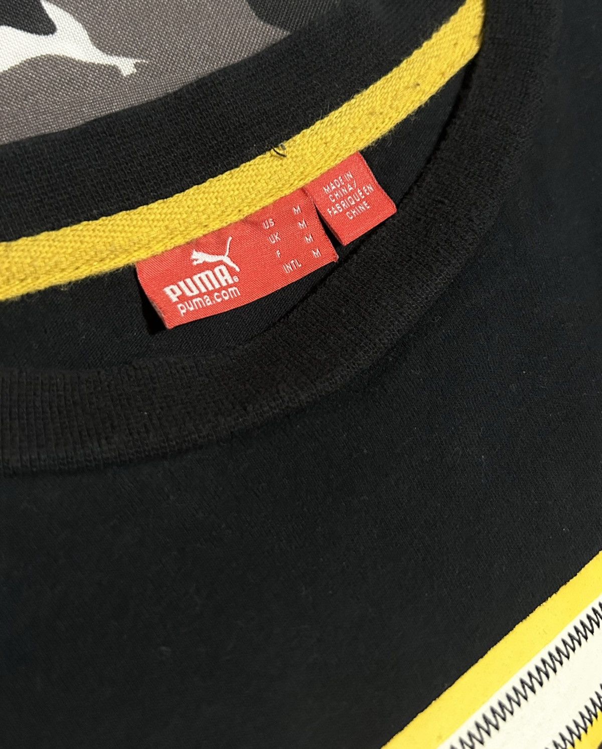 Puma Puma Logo Black Tee Size US M / EU 48-50 / 2 - 3 Thumbnail