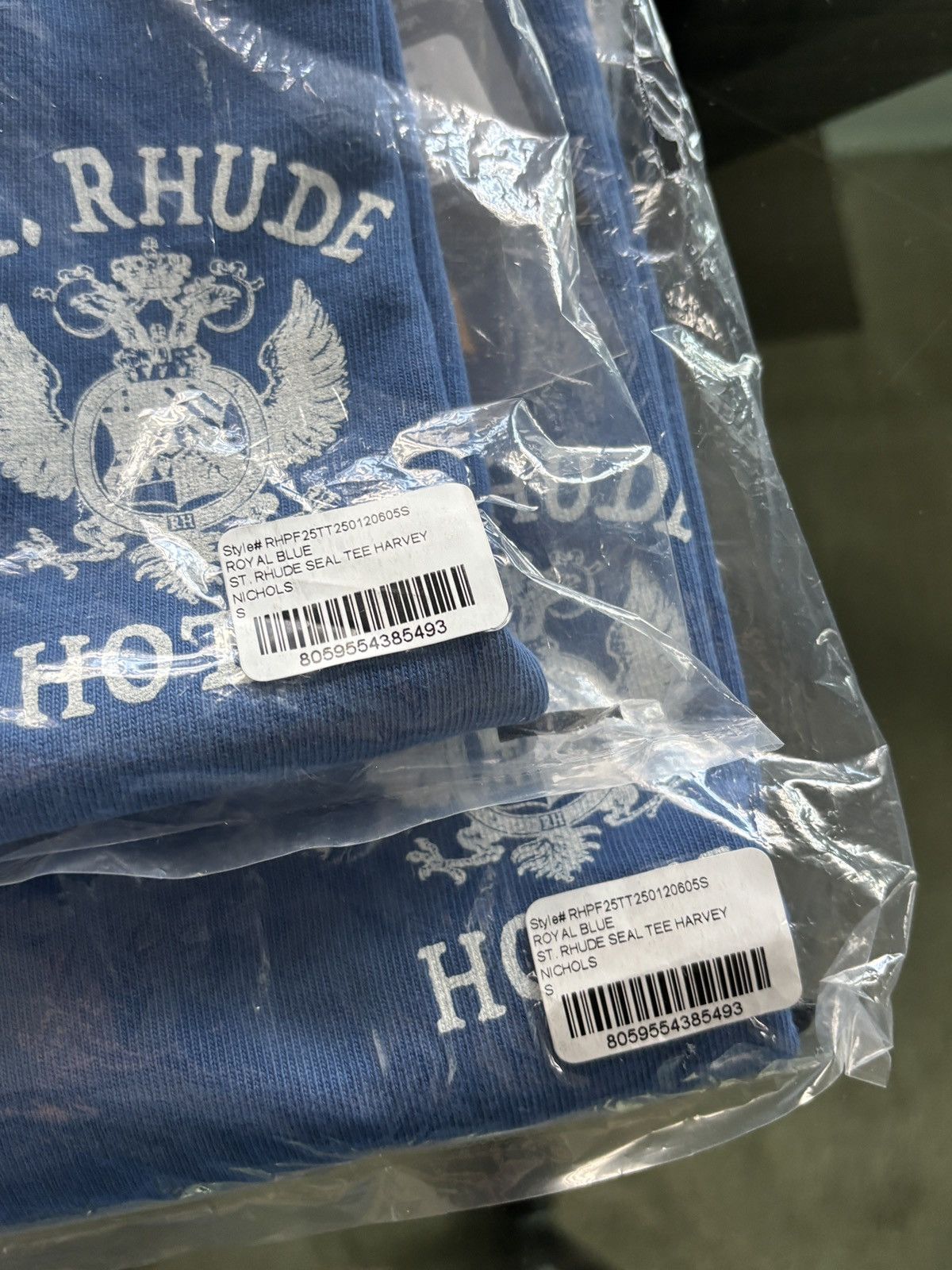 Rhude RHUDE | SAINT BARTS HOTEL LOGO TEE Size US S / EU 44-46 / 1 - 9 Thumbnail
