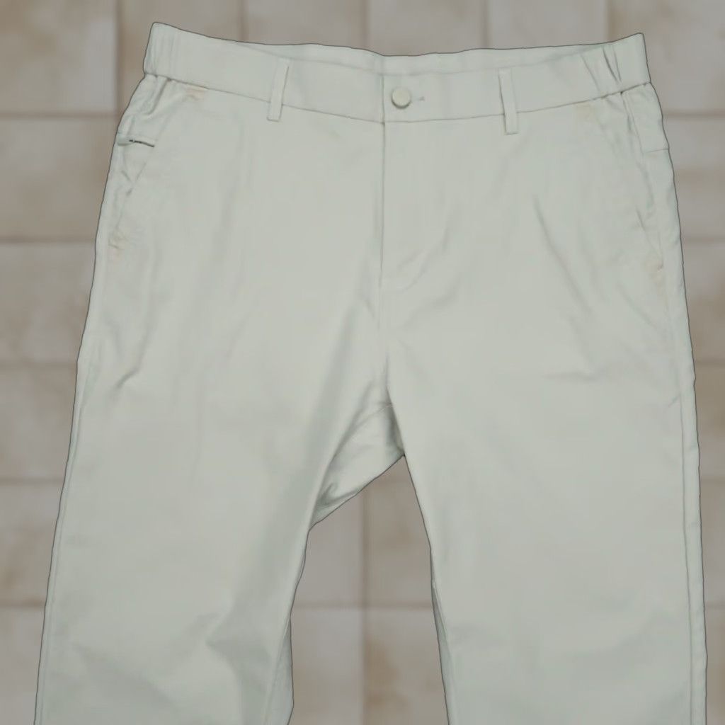Vintage Jack Archer Pants Men 33x27 Gray Jetsetter Tech Chino Trouser Travel Size US 33 - 1 Thumbnail