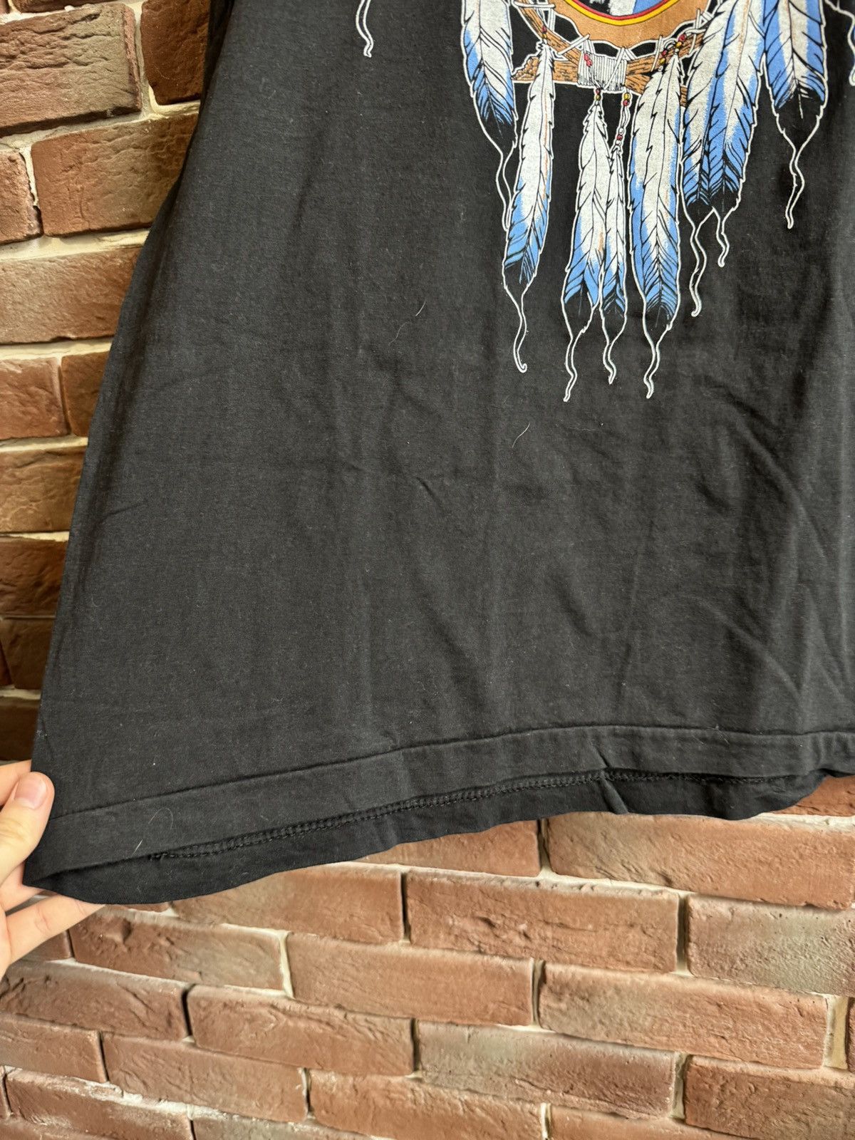 Band Tees Vintage 1990 Blackfoot Eagle Tour XL black Rock Band Tee 90s Size US XL / EU 56 / 4 - 7 Thumbnail