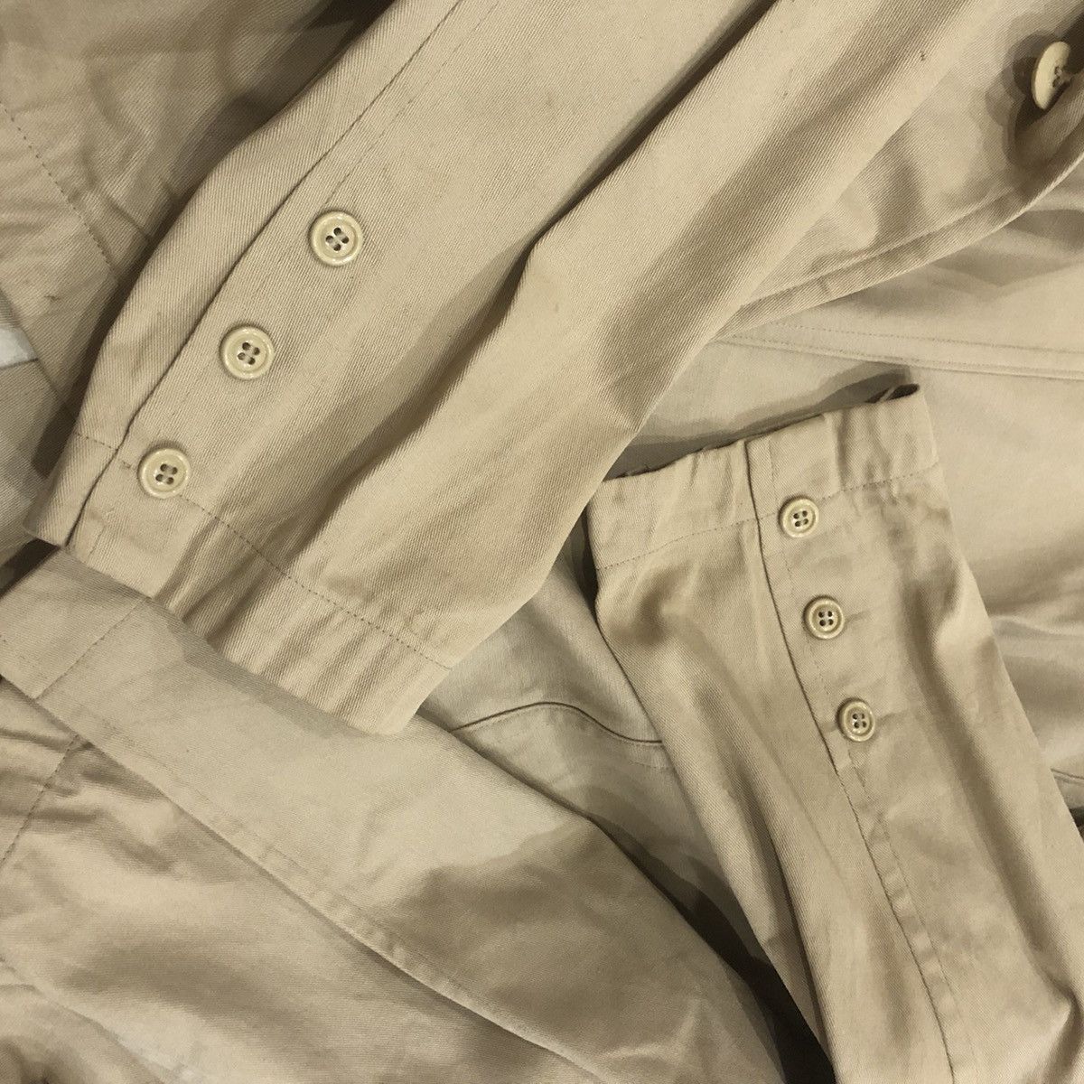 Issey Miyake × Sunao Kuwahara Issey Miyake Sunao Kuwahara Beige Coat Size M / US 6-8 / IT 42-44 - 9 Thumbnail