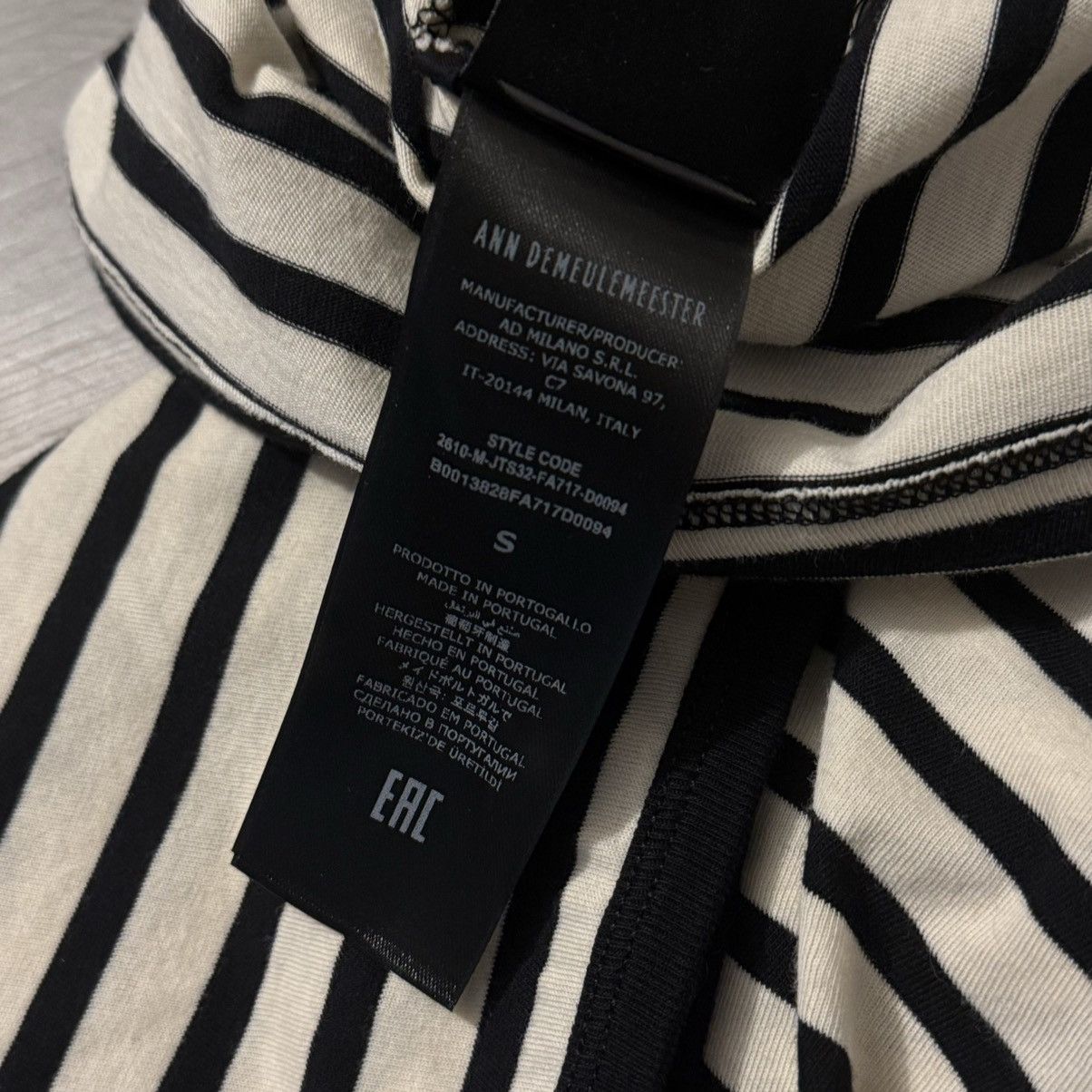 Ann Demeulemeester Ann Demeulemeester Aimar Striped Tee Size US S / EU 44-46 / 1 - 5 Thumbnail