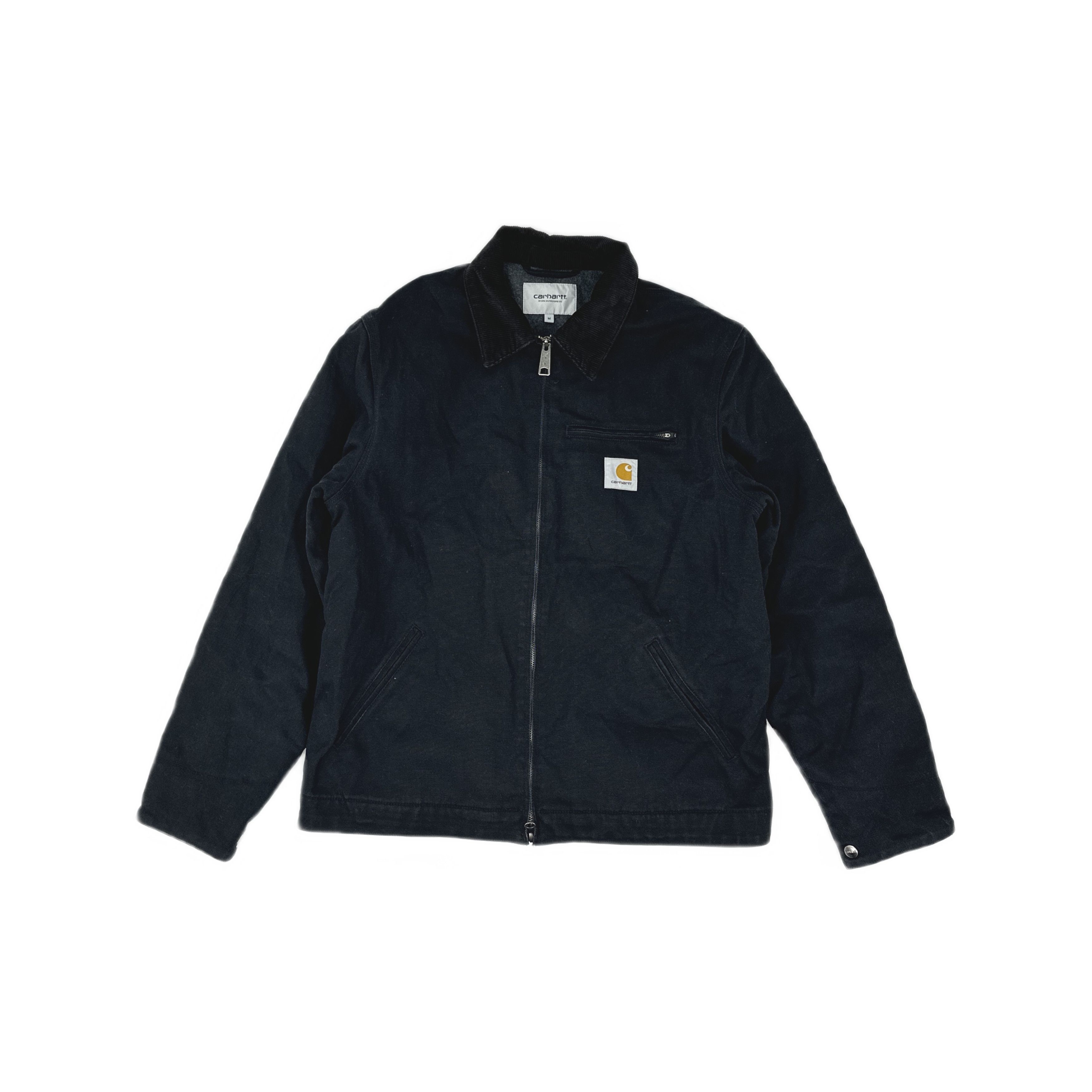 Stussy × carhartt ジャケット M Men's Carhartt WIP x Stussy Chore Coat Teal / Dark Navy Stone Size