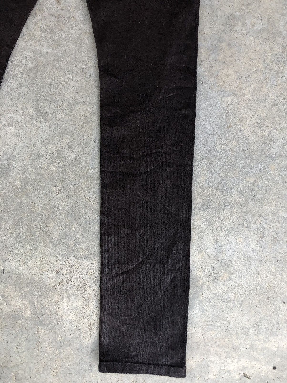 Tornado Mart Tornado Mart Waxed Skinny Jeans Size US 32 / EU 48 - 12 Thumbnail