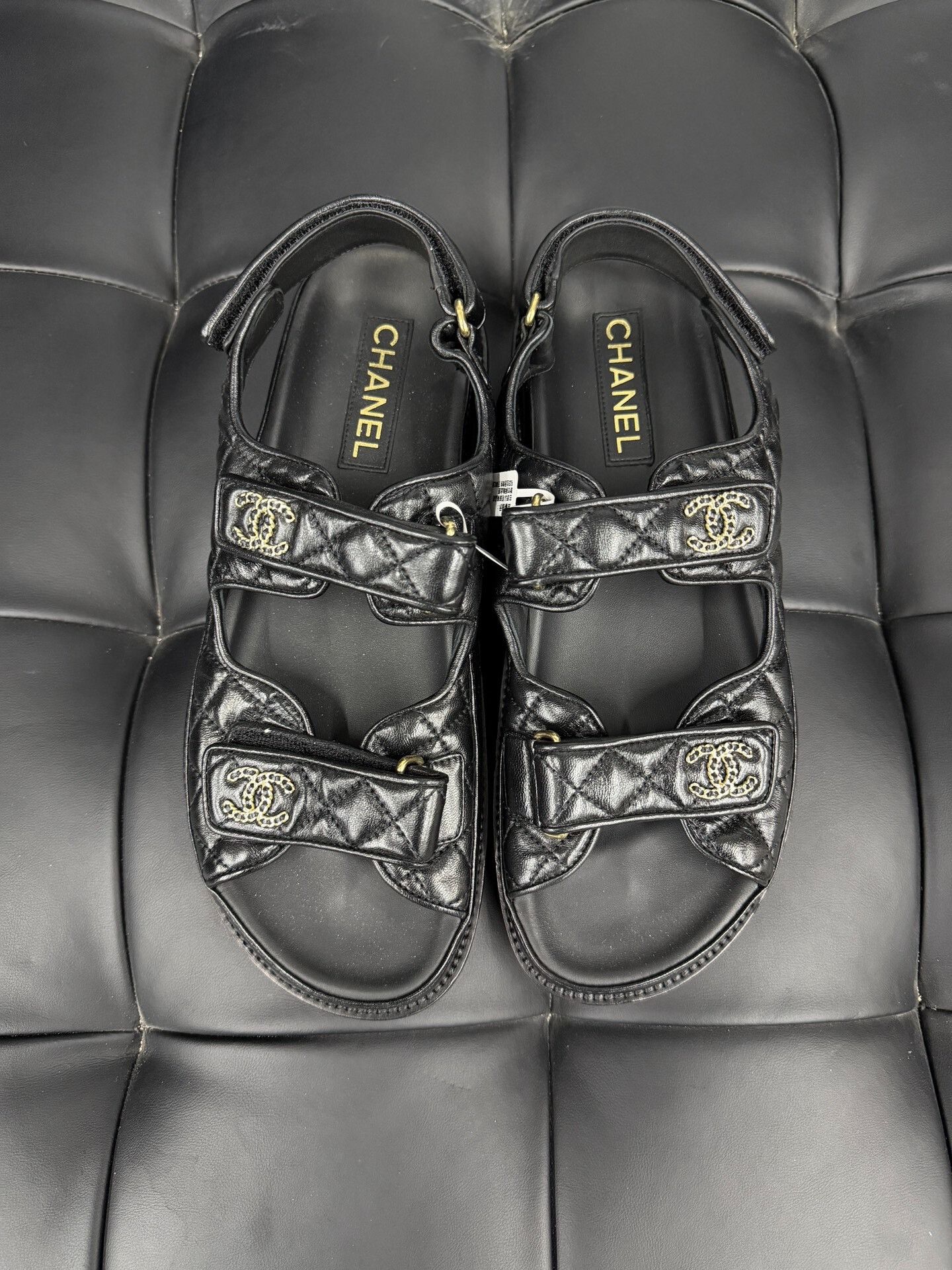 Chanel Chanel Pearl Buckle Sandals Size 42 Size US 9 / EU 42 - 1 Thumbnail