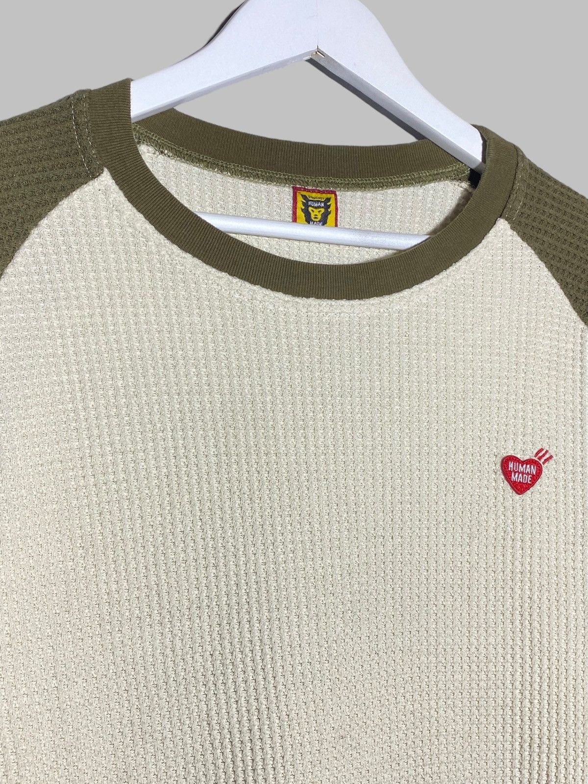 Human Made 🔥 HUMAN MADE LONG SLEEVE HEART PATCH NIGO PHARRELL VIBE Size US L / EU 52-54 / 3 - 3 Thumbnail