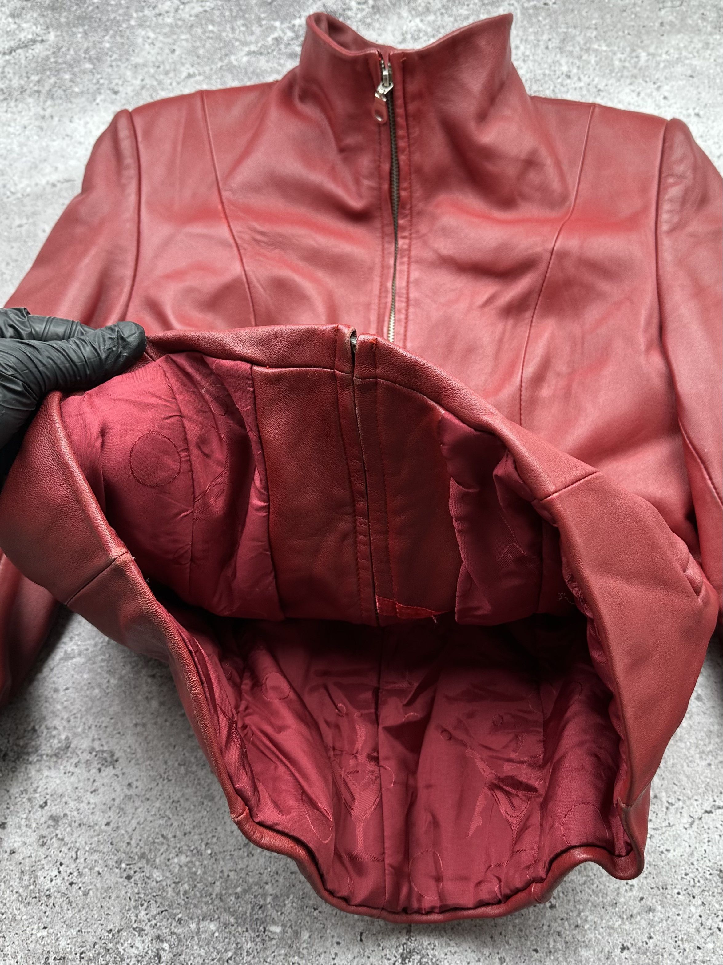 Japanese Brand Vintage Leather Jacket Size XS / US 0-2 / IT 36-38 - 4 Thumbnail