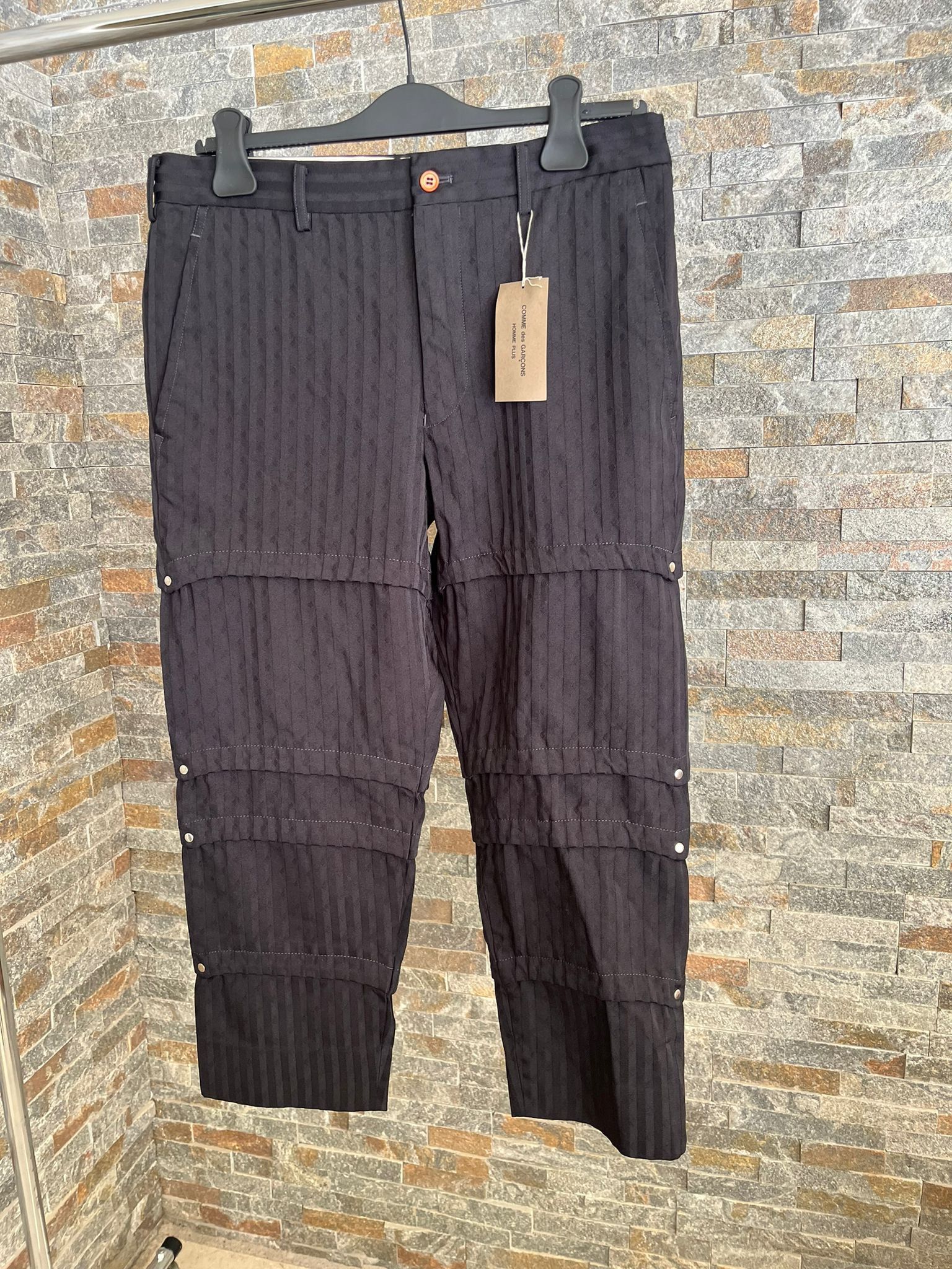 Comme des Garcons CDG Homme Plus Pants in Black Size US 32 / EU 48 - 5 Thumbnail