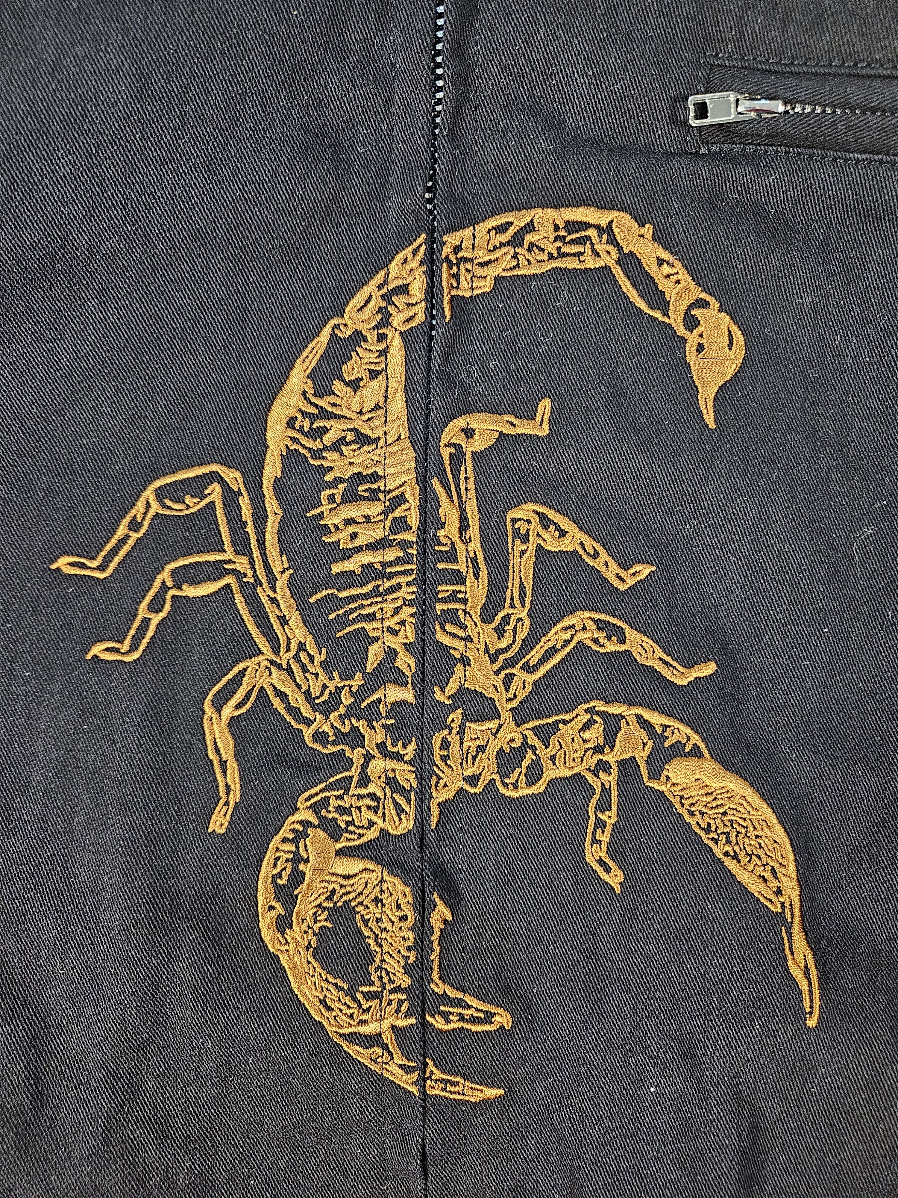 Other Shell Corp. Scorpion Embroidery Drifter Jacket L NWT Ltd Ed Size US L / EU 52-54 / 3 - 9 Thumbnail