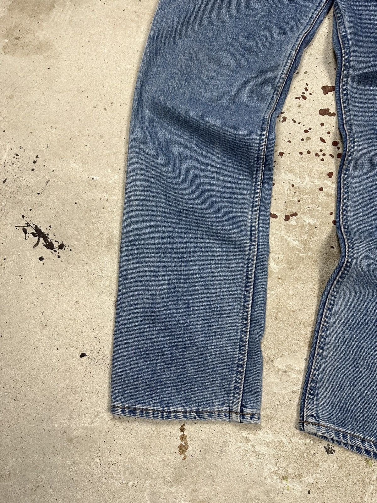 Levi's × Vintage Vintage 1993 Levi’s 501 Blue Denim Pants Jeans France Size US 33 - 4 Thumbnail