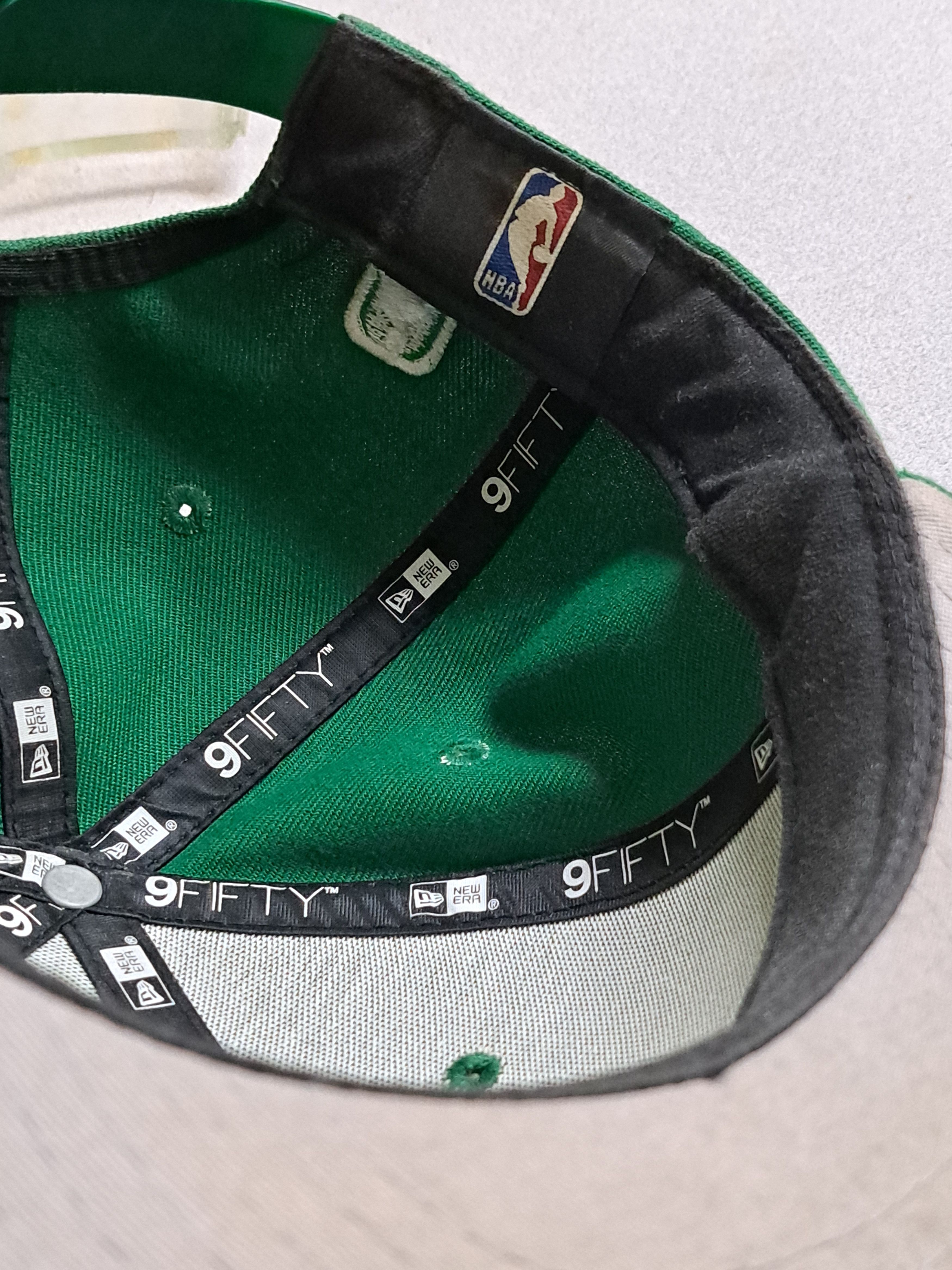 New Era Boston Celtics Structured, Flat-brimmed Snapback Hat Size ONE SIZE - 5 Thumbnail