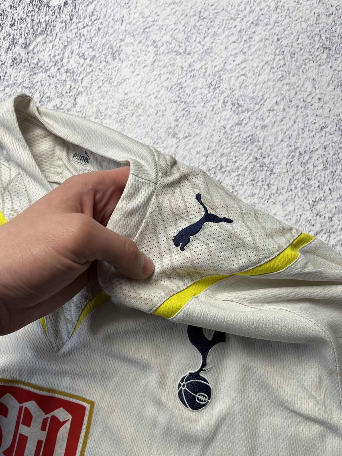 Puma Vintage Puma Tottenham Hotspur 2008 Shirt Soccer Jersey Size US L / EU 52-54 / 3 - 17 Thumbnail