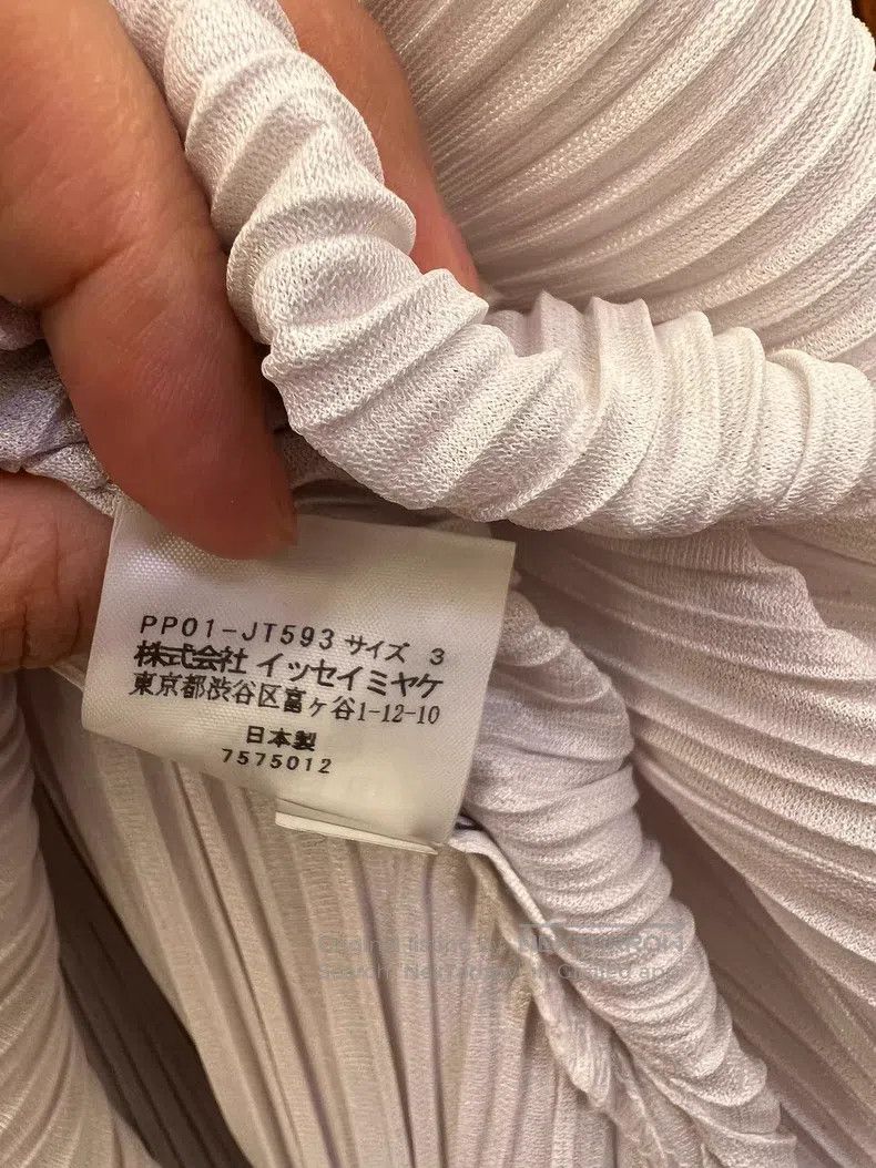 Issey Miyake Issey Miyake White Tank Top Size L / US 10 / IT 46 - 3 Thumbnail