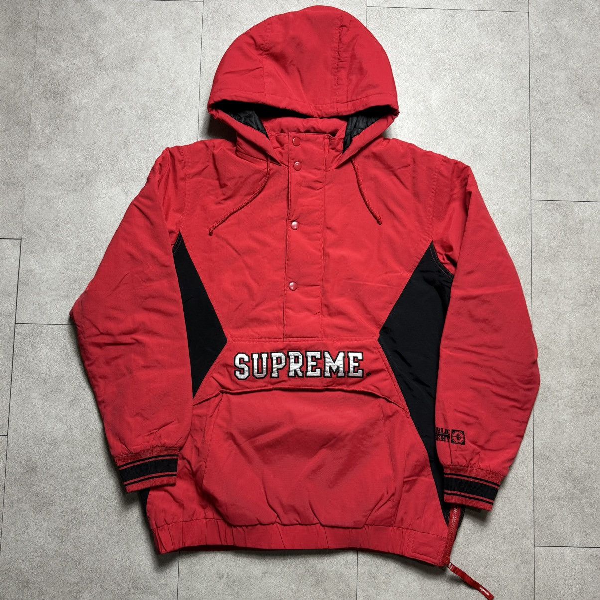 Public Enemy × Supreme VINTAGE Supreme x Public Enemy Starter Jacket 2006 Large Size US L / EU 52-54 / 3 - 1 Thumbnail