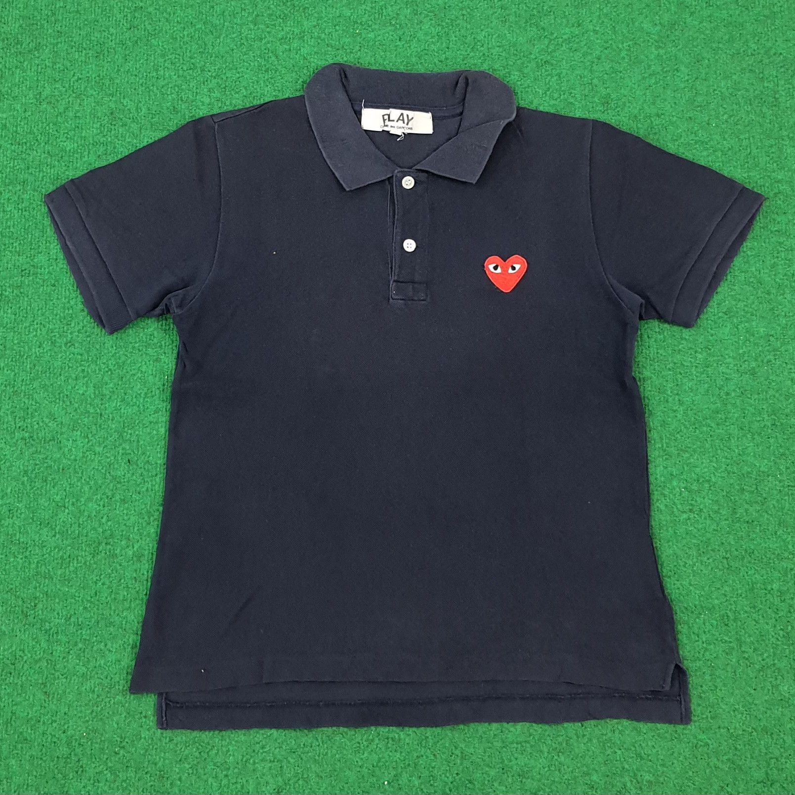Comme des Garcons PLAY × Japanese Brand × Vintage Vintage Comme Des Garcons Play Japan Brand Polo Shirt Size US S / EU 44-46 / 1 - 1 Thumbnail