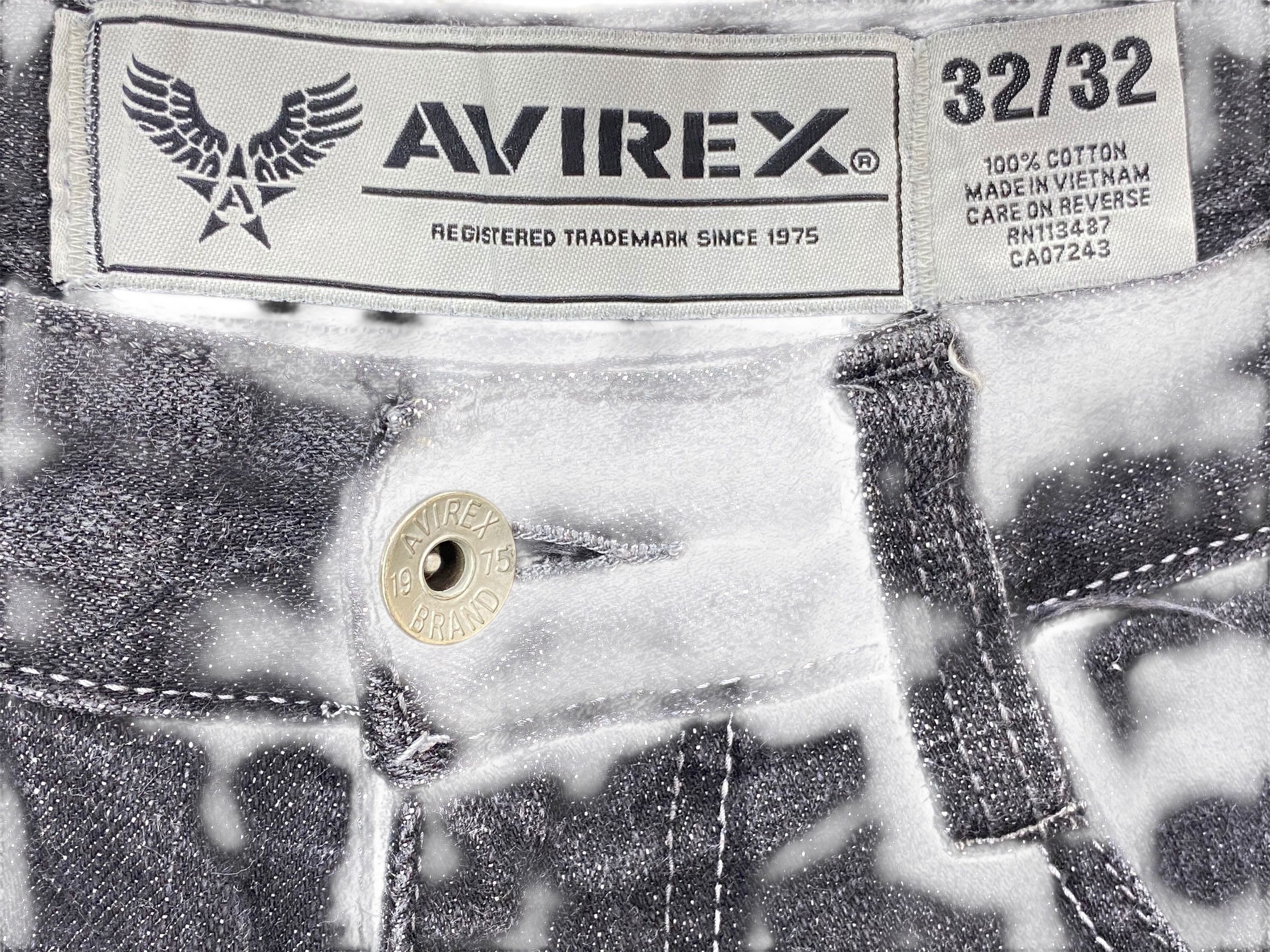 Avirex Avirex Baggy Pants Skateboard Pants Size US 31 - 8 Thumbnail