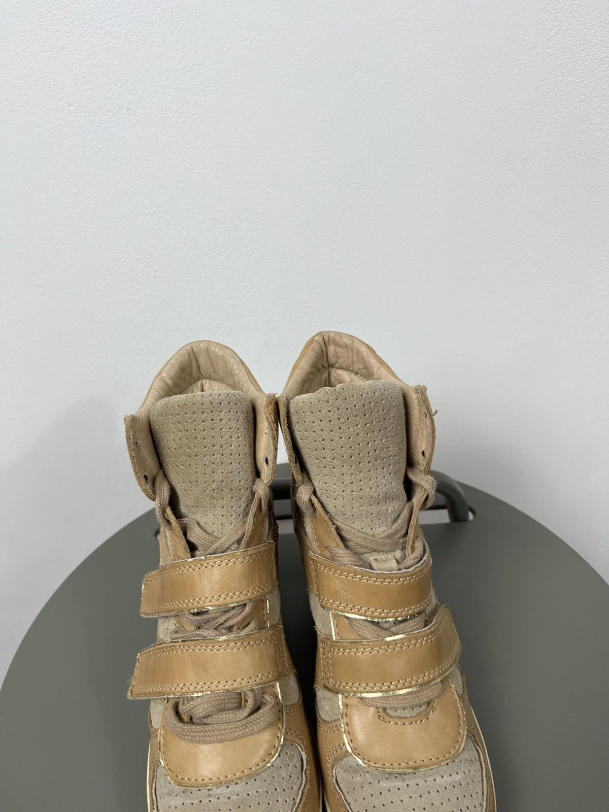 ASH Vintage ASH wedge sneakers beige brown size 40 Size US 9 / IT 39 - 6 Thumbnail