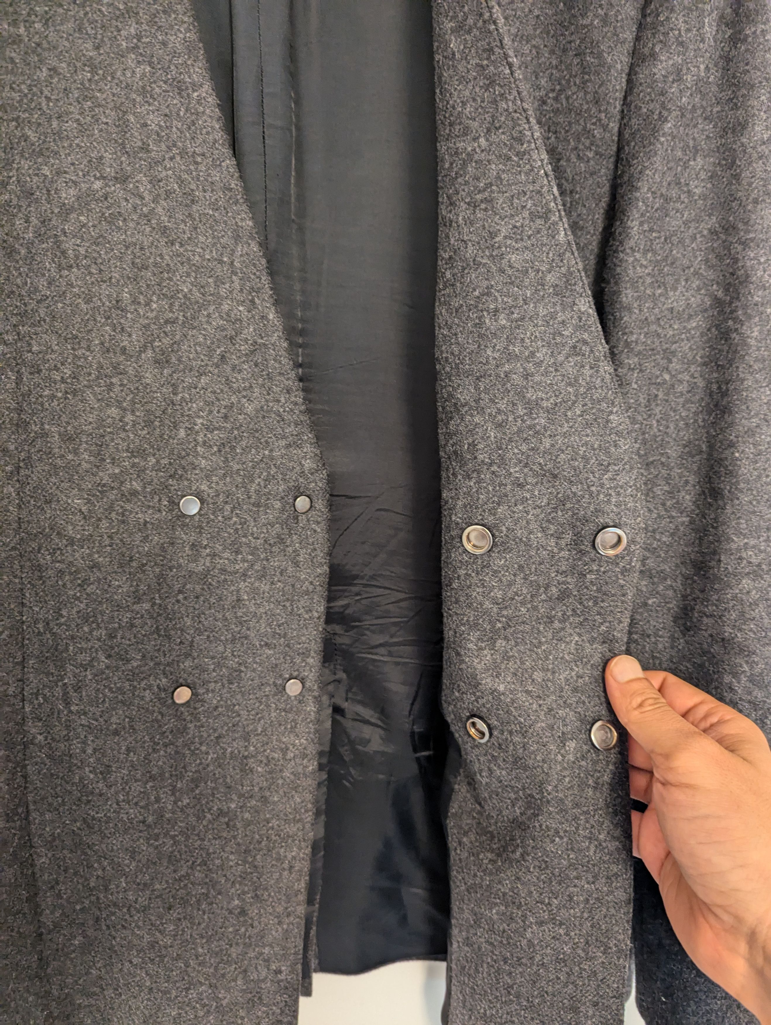 Cos Minimalist wool blazer Size 48R - 3 Thumbnail