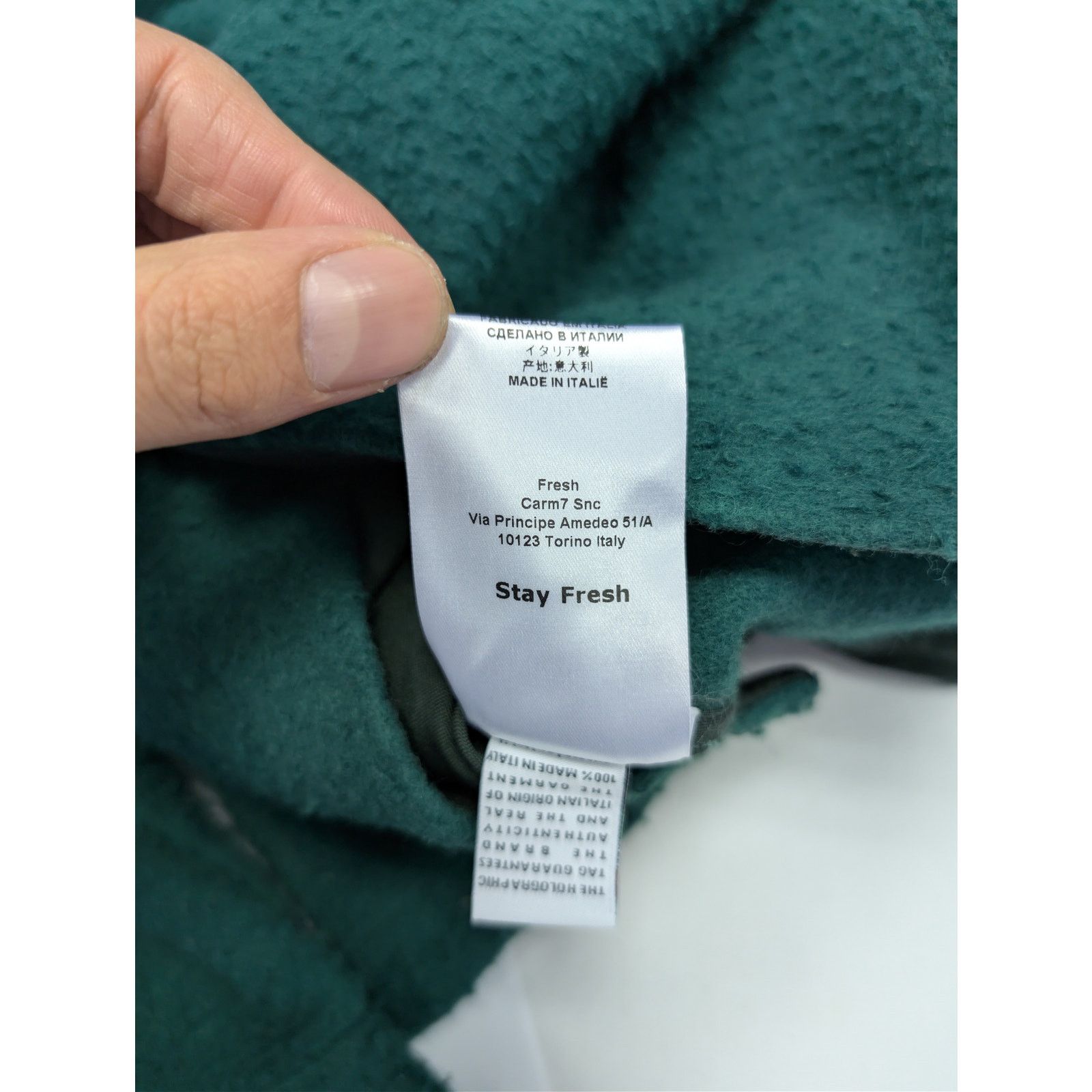 Other o1rshd1 CC20 Fresh Casentino Wool Overshirt Shirt in green Size US M / EU 48-50 / 2 - 19 Thumbnail