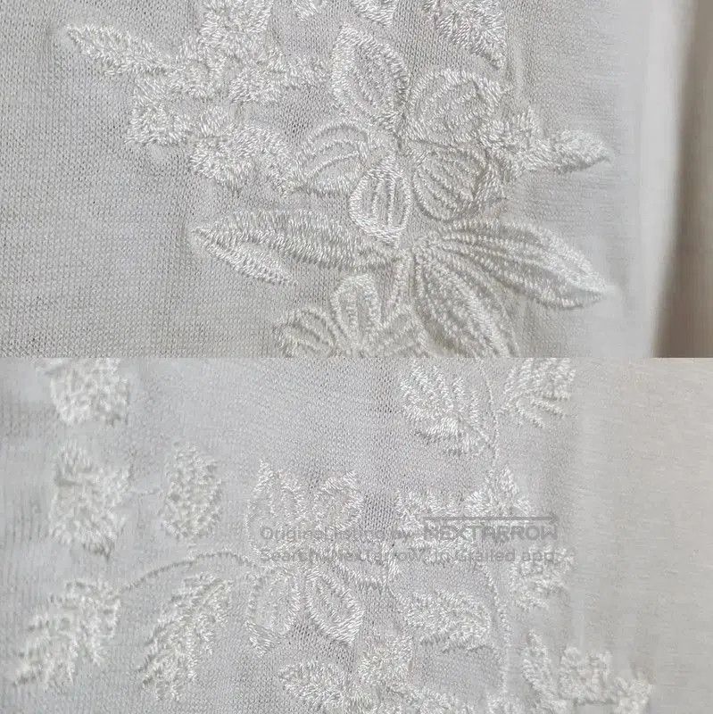 Dior Dior Long Sleeve Embroidered Cotton T. Size M / US 6-8 / IT 42-44 - 5 Thumbnail