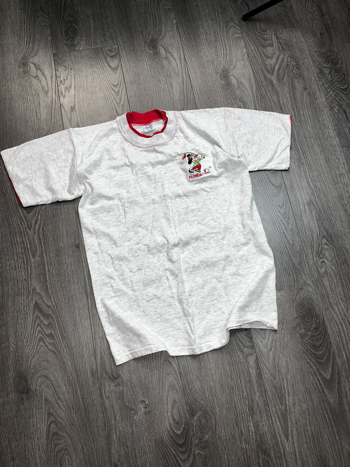 Velva Sheen VTG 1990s Velva Sheen Disney Mickey Golf Florida Tee USA Size US M / EU 48-50 / 2 - 2 Thumbnail