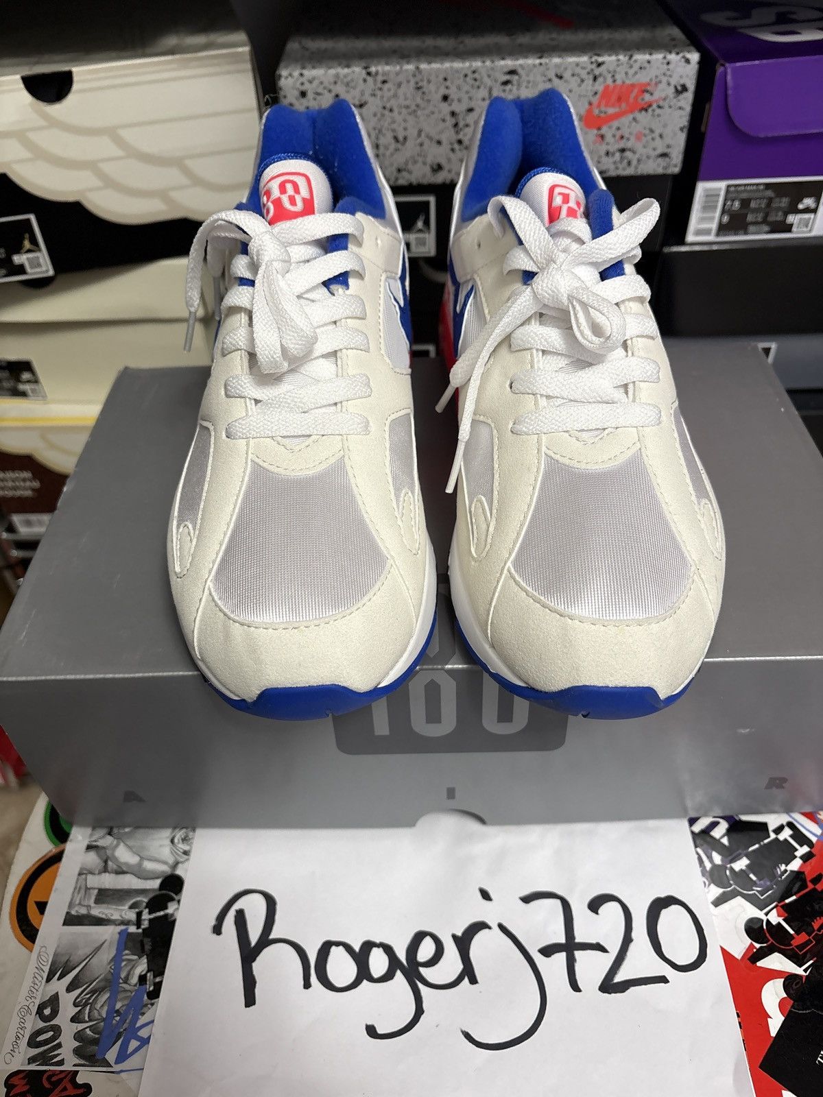 Nike Nike Air Max 180 Ultramarine Size US 8 / EU 41 - 4 Thumbnail
