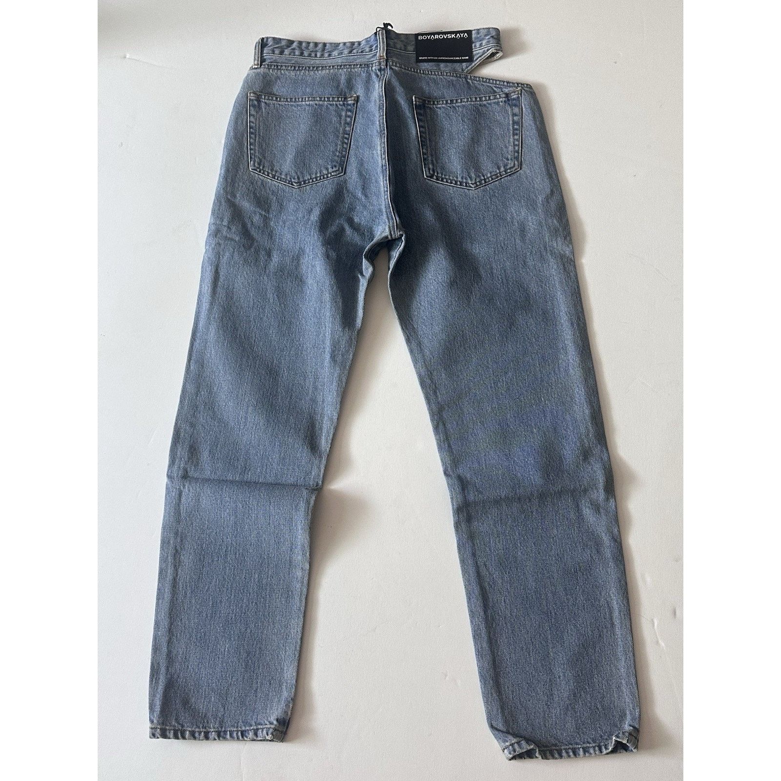 Other Boyarovskaya Blue Tongs Jeans Size 29 Size 29" - 6 Thumbnail