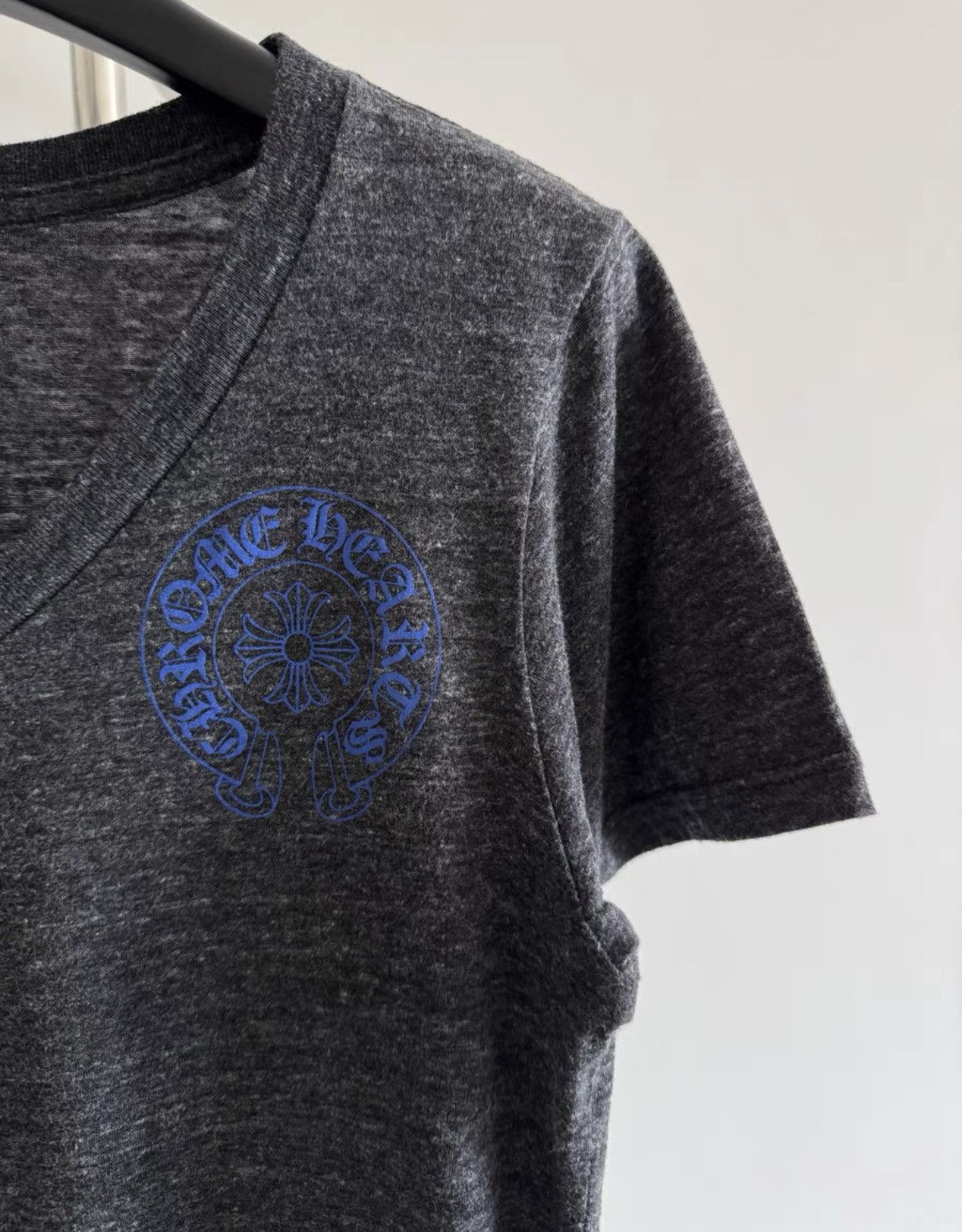 Chrome Hearts Chrome Hearts Greyish Blue Horseshoe Short Sleeve Size US M / EU 48-50 / 2 - 3 Thumbnail