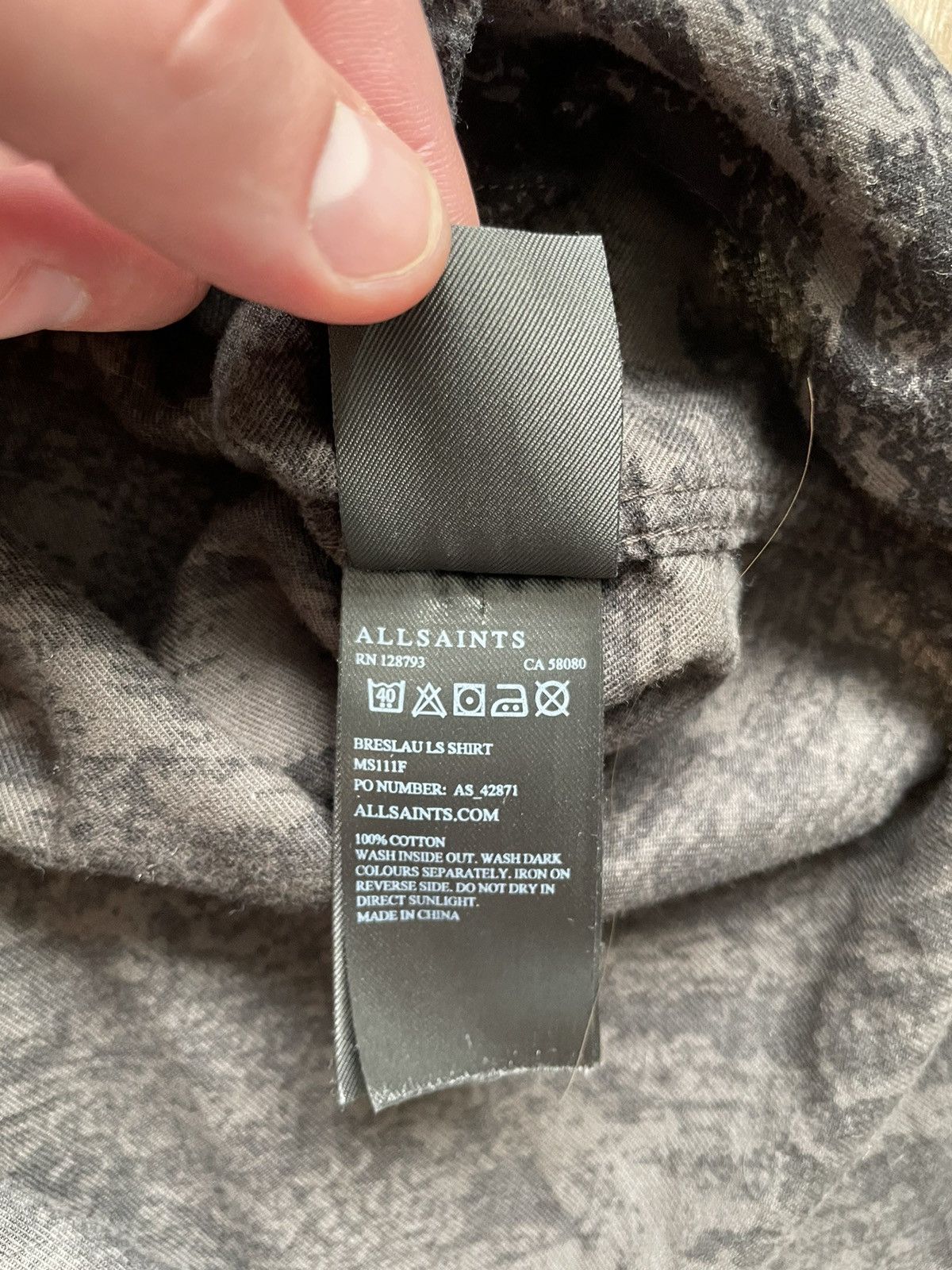 Allsaints × Other Allsaints Shirts (Button Ups) Size US M / EU 48-50 / 2 - 4 Thumbnail
