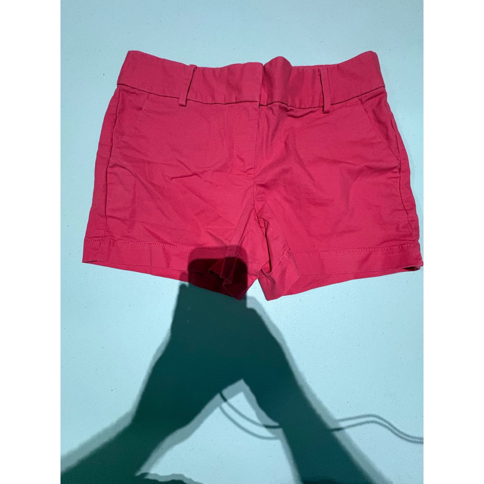 Loft LOFT Riviera Womens Pink Chino Shorts Size 2 Cotton Size 26" / US 2 / IT 38 - 2 Thumbnail