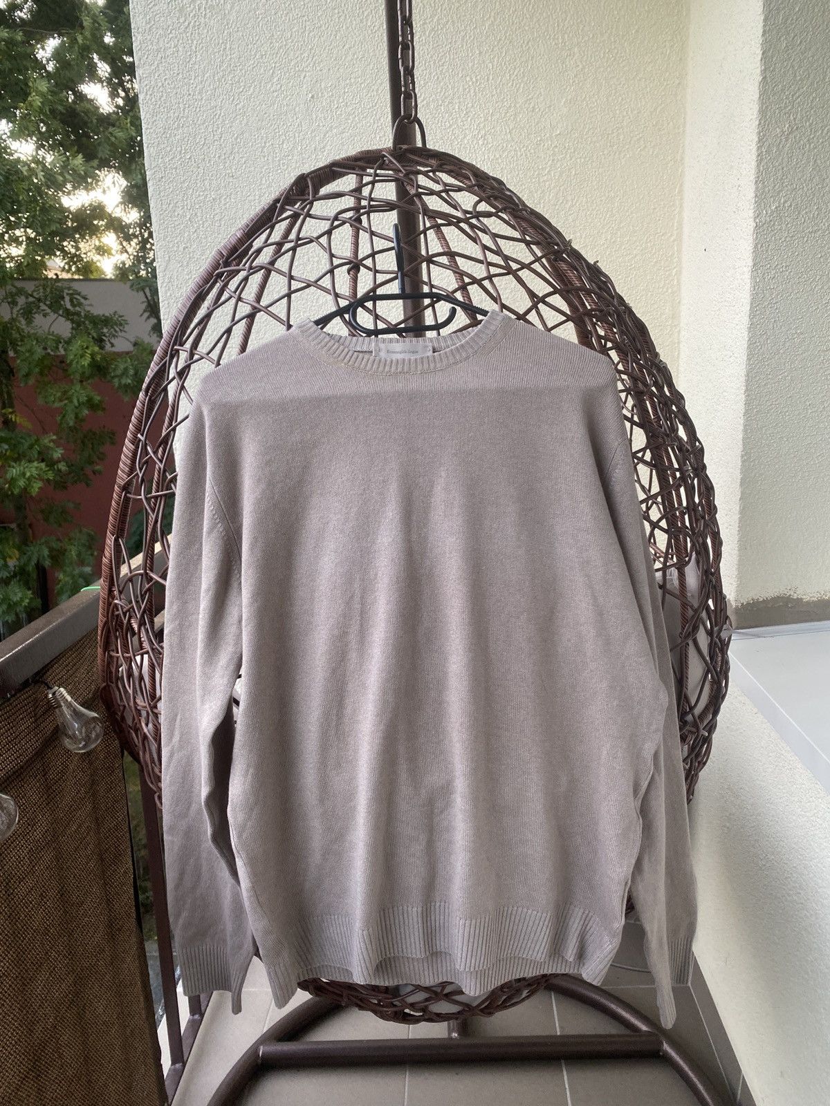 Ermenegildo Zegna Ermenegildo zegna luxury rare silk with cashmere knitwear Size US M / EU 48-50 / 2 - 1 Thumbnail