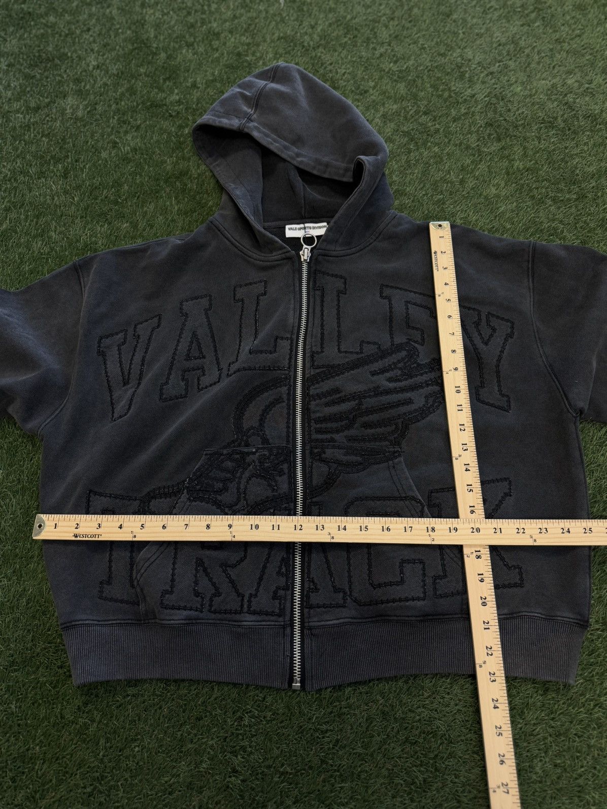 Vale Vale Zip Up Hoodie Black Size XL Brand New Size US XL / EU 56 / 4 - 5 Thumbnail