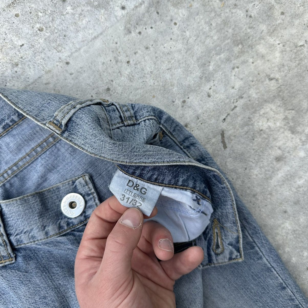 Dolce & Gabbana Vintage Dolce&Gabbana Big Logo Flare Jeans Size 32" / US 10 / IT 46 - 13 Thumbnail