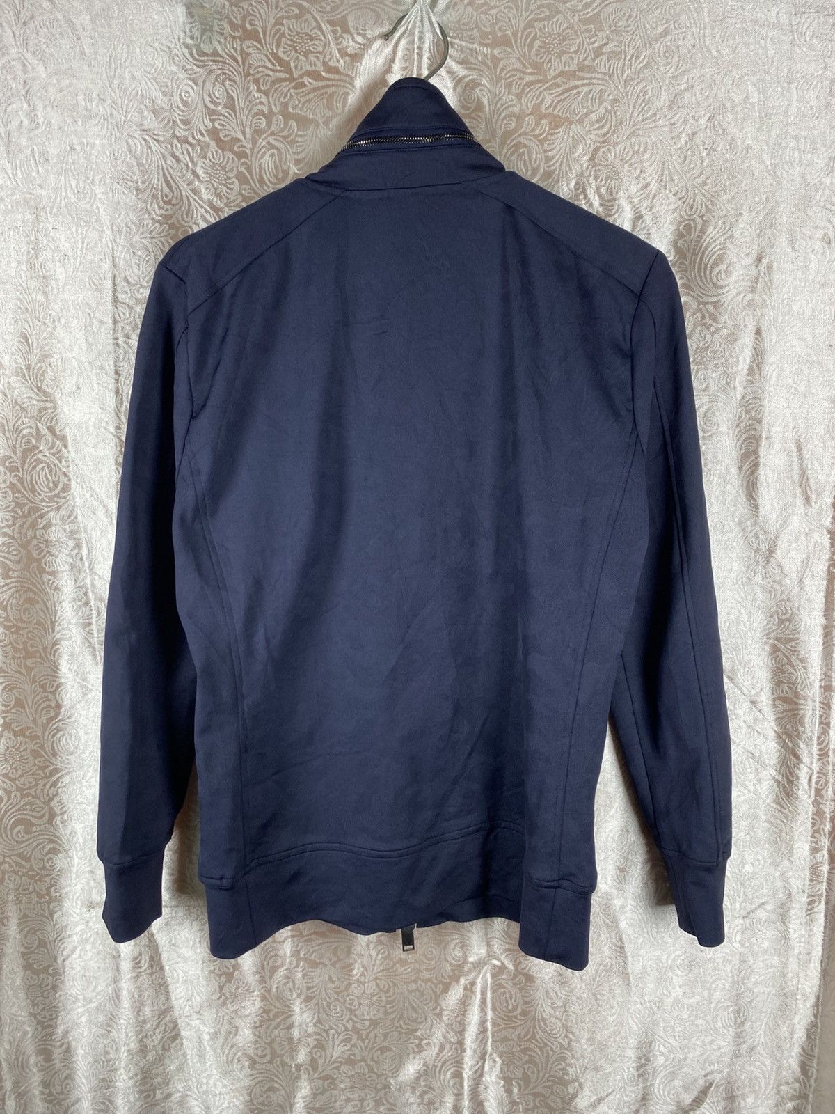 junhashimoto Vintage Jun Hashimoto Navy Track Double Zip Sweat Jacket Size US M / EU 48-50 / 2 - 8 Thumbnail