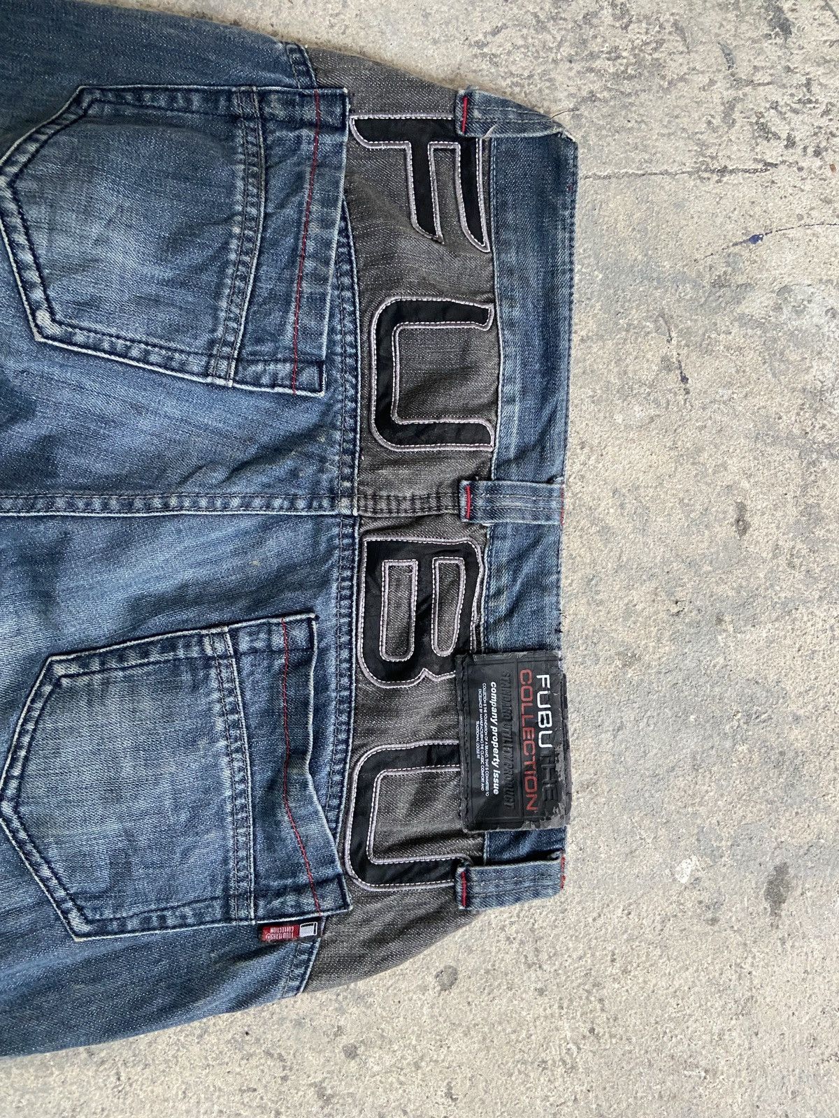 Fubu × Vintage Vintage Fubu Spellout Denim Size US 32 / EU 48 - 6 Thumbnail