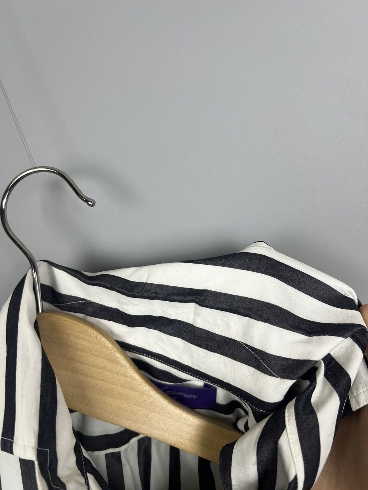 Ralph Lauren Purple Label Ralph Lauren Cotton Shirt stripe Rare Size S / US 4 / IT 40 - 6 Thumbnail